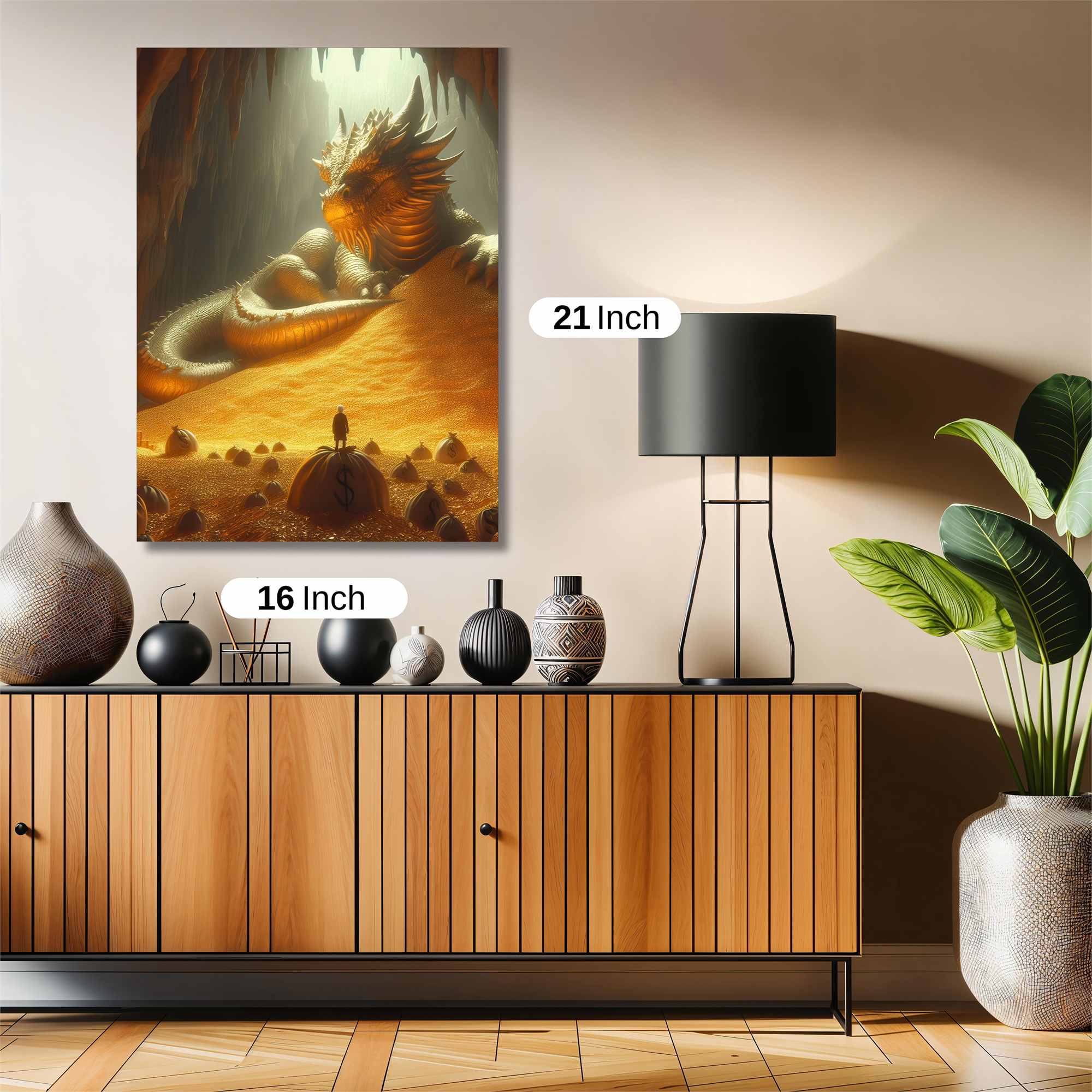 Dragon Hoard Safe Wall Magnetic / M