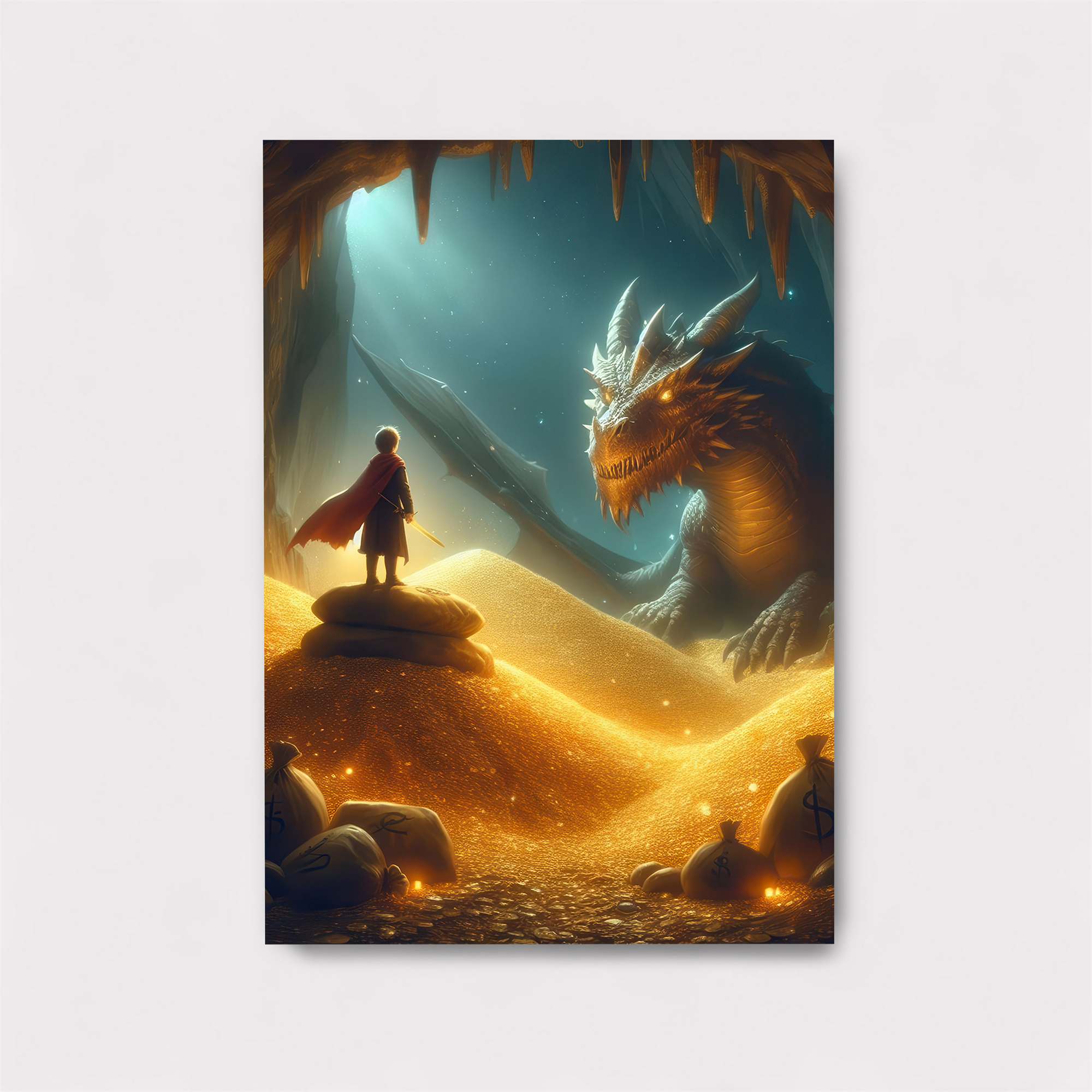 Dragon's Hoard Safe Wall Magnetic / M