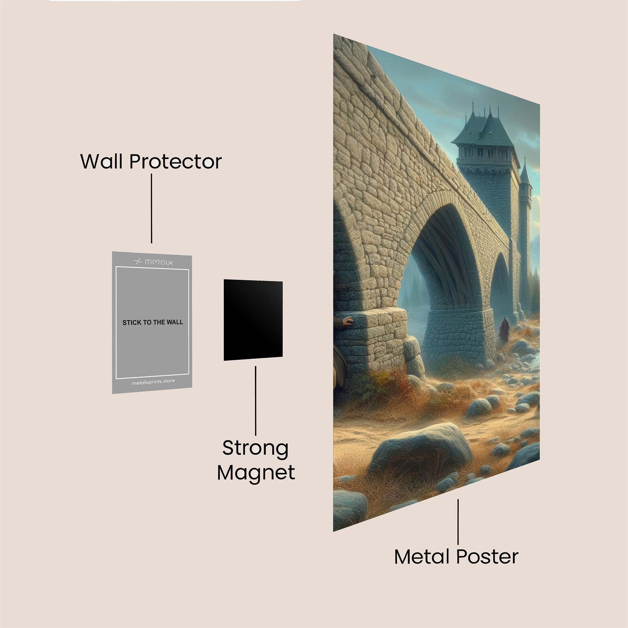 Assassin's Refuge Safe Wall Magnetic / M