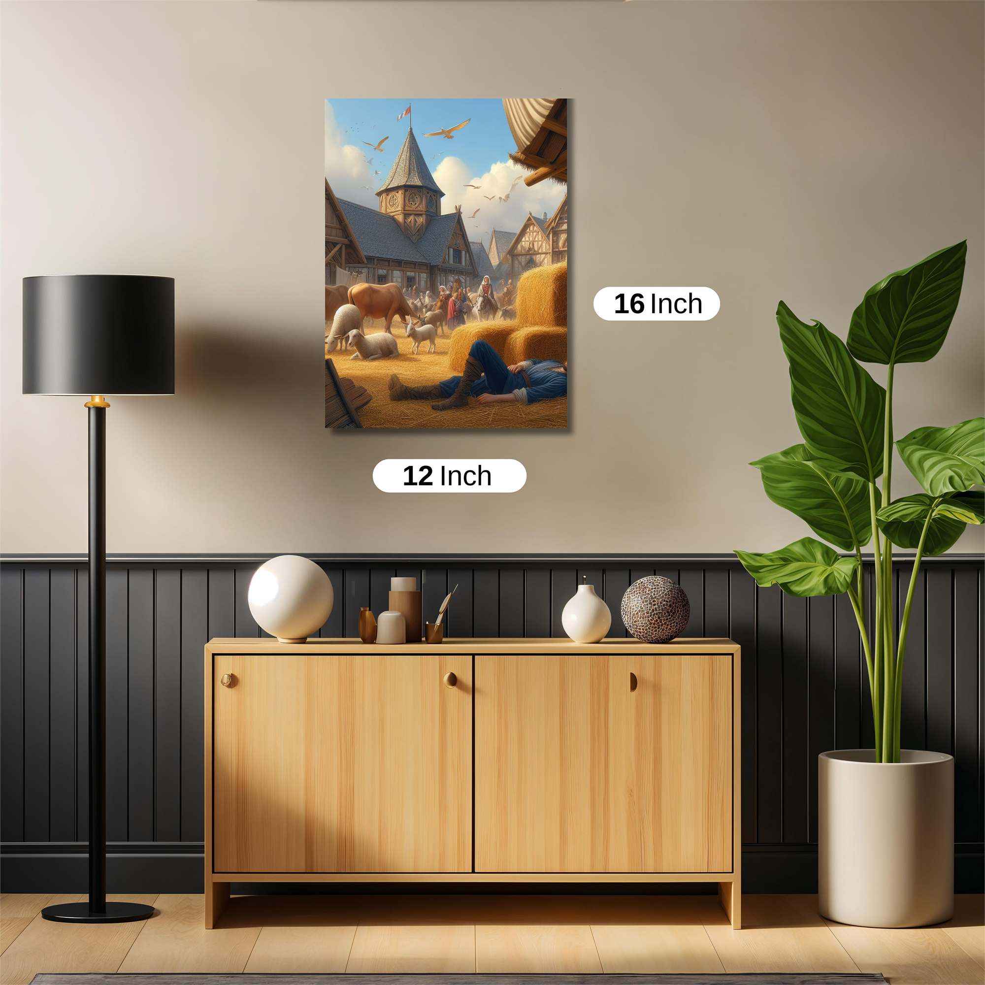 Village Harmony Safe Wall Magnetic / M