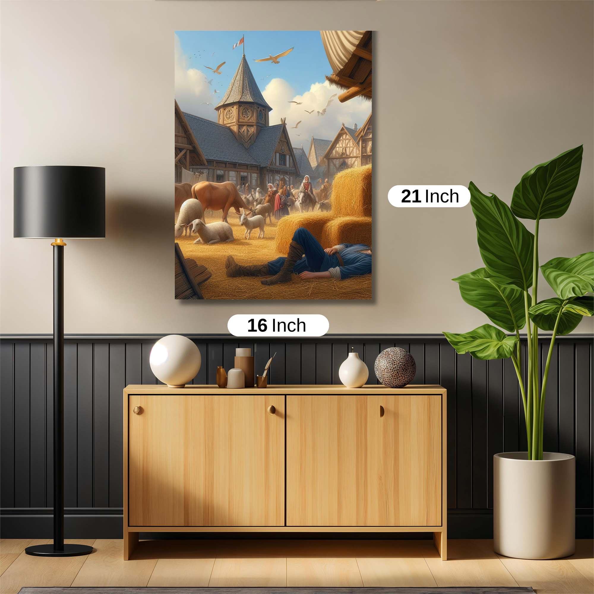 Village Harmony Safe Wall Magnetic / M