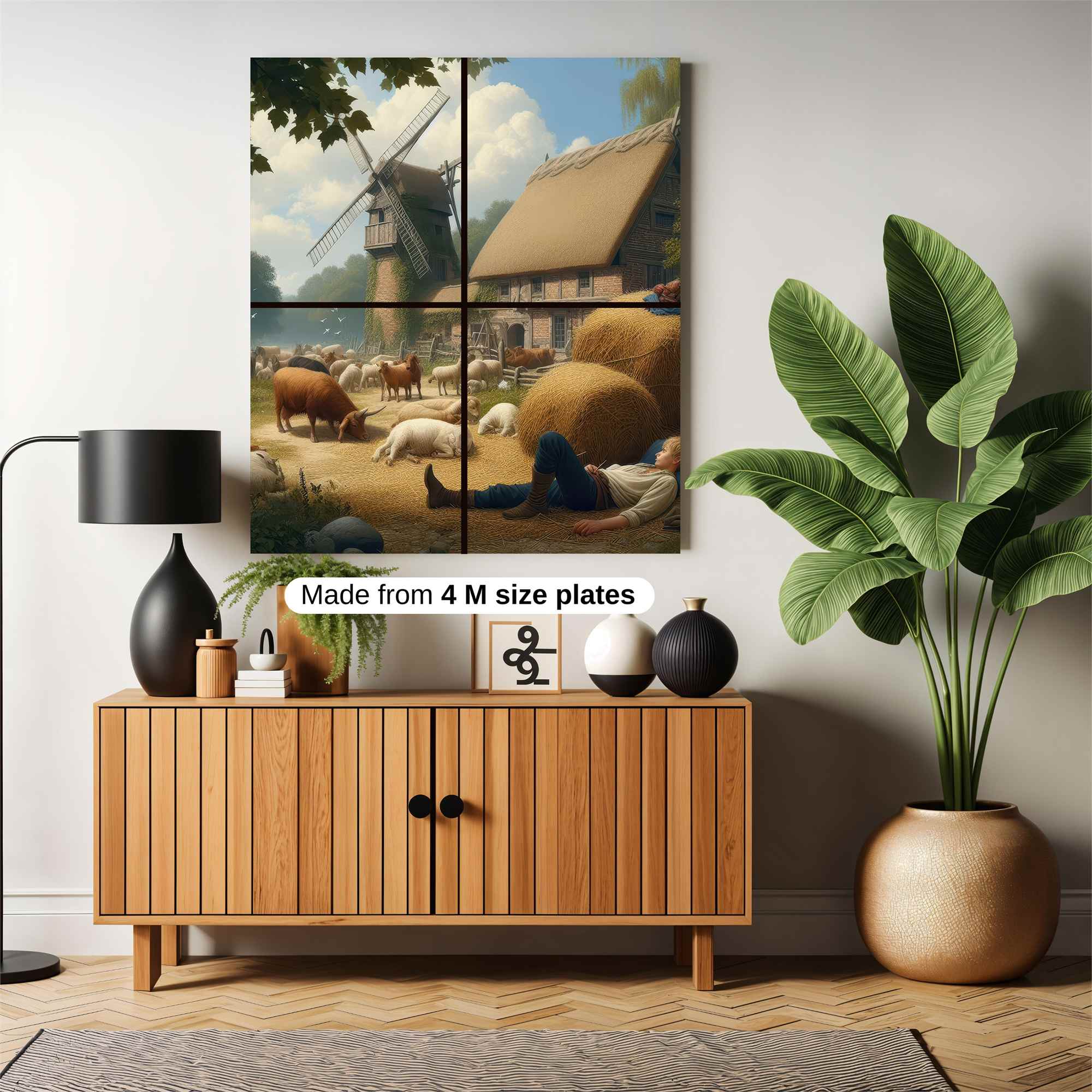 Pastoral Peace Safe Wall Magnetic / M