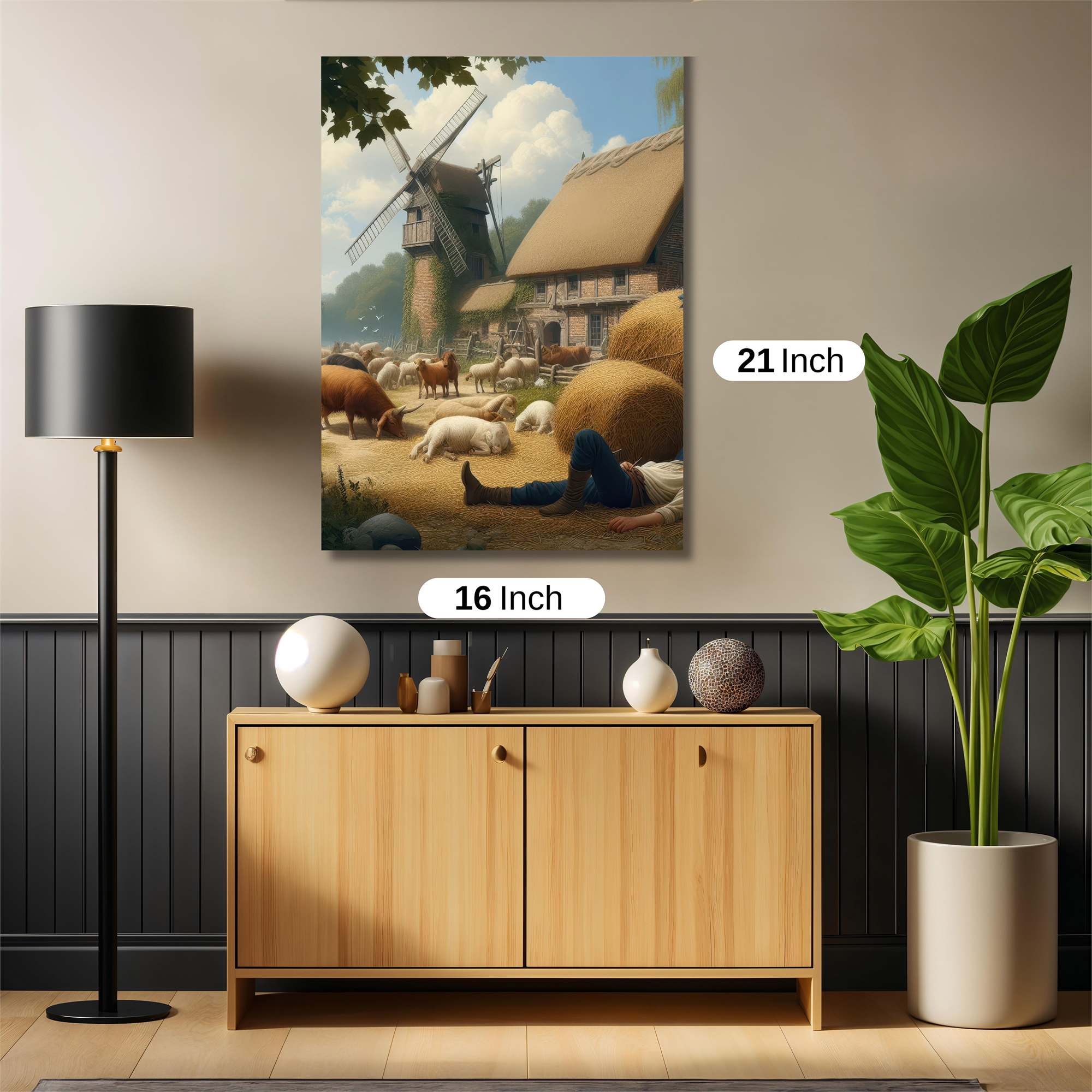 Pastoral Peace Safe Wall Magnetic / M