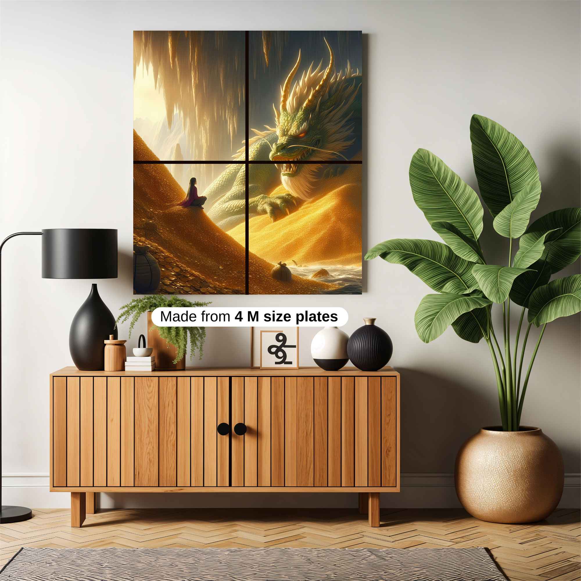 Dragon Serenity Safe Wall Magnetic / M