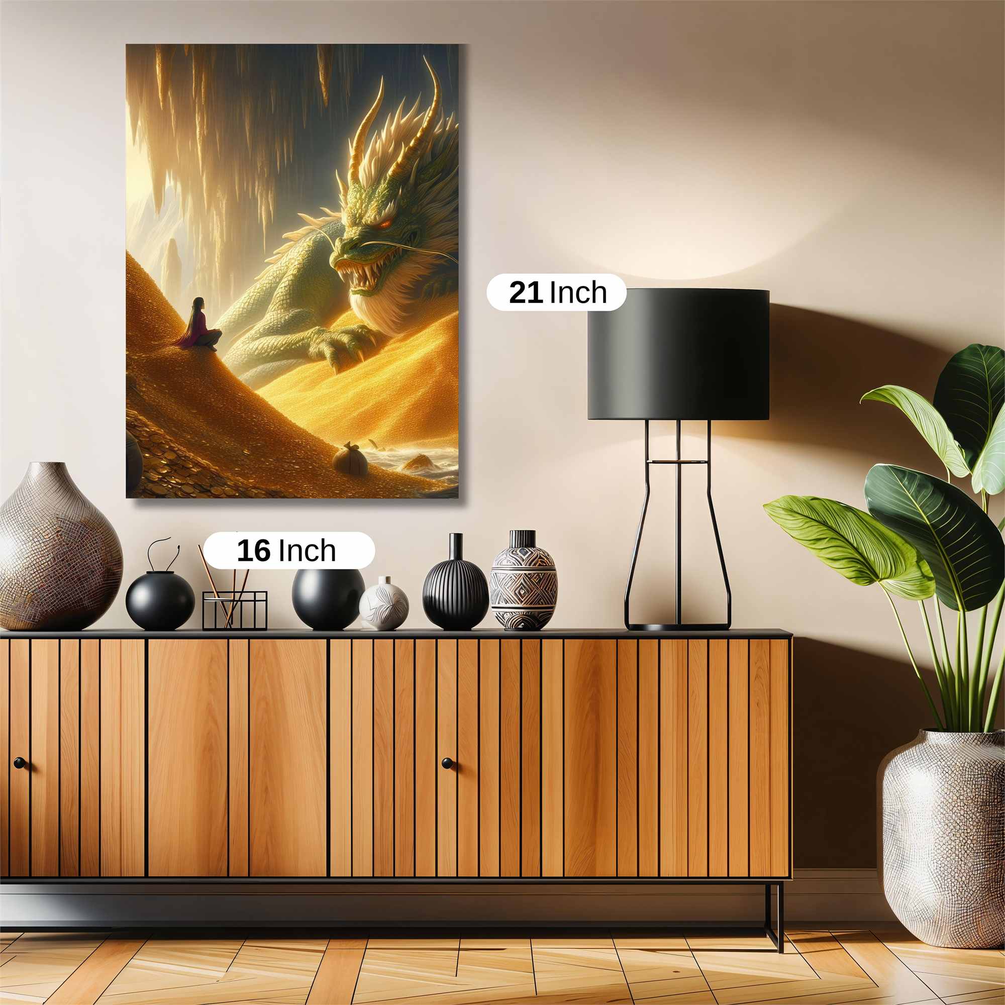 Dragon Serenity Safe Wall Magnetic / M