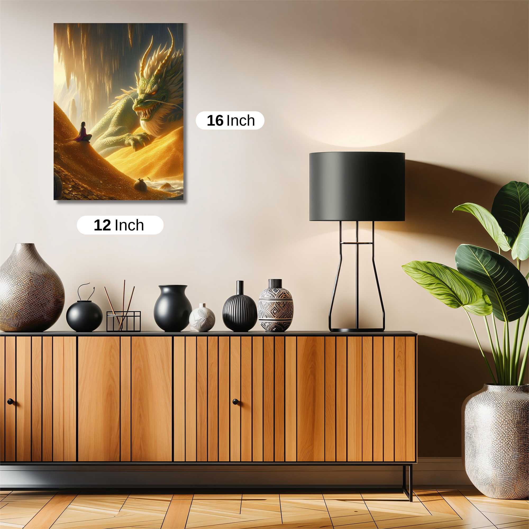 Dragon Serenity Safe Wall Magnetic / M