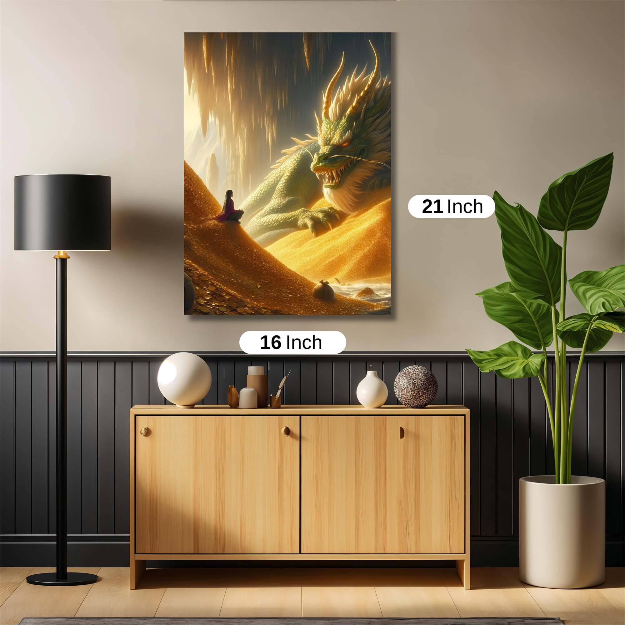 Dragon Serenity Safe Wall Magnetic / M