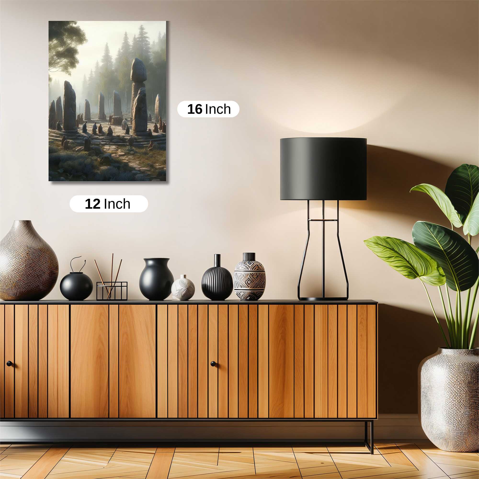 Stonehenge Serene Safe Wall Magnetic / M