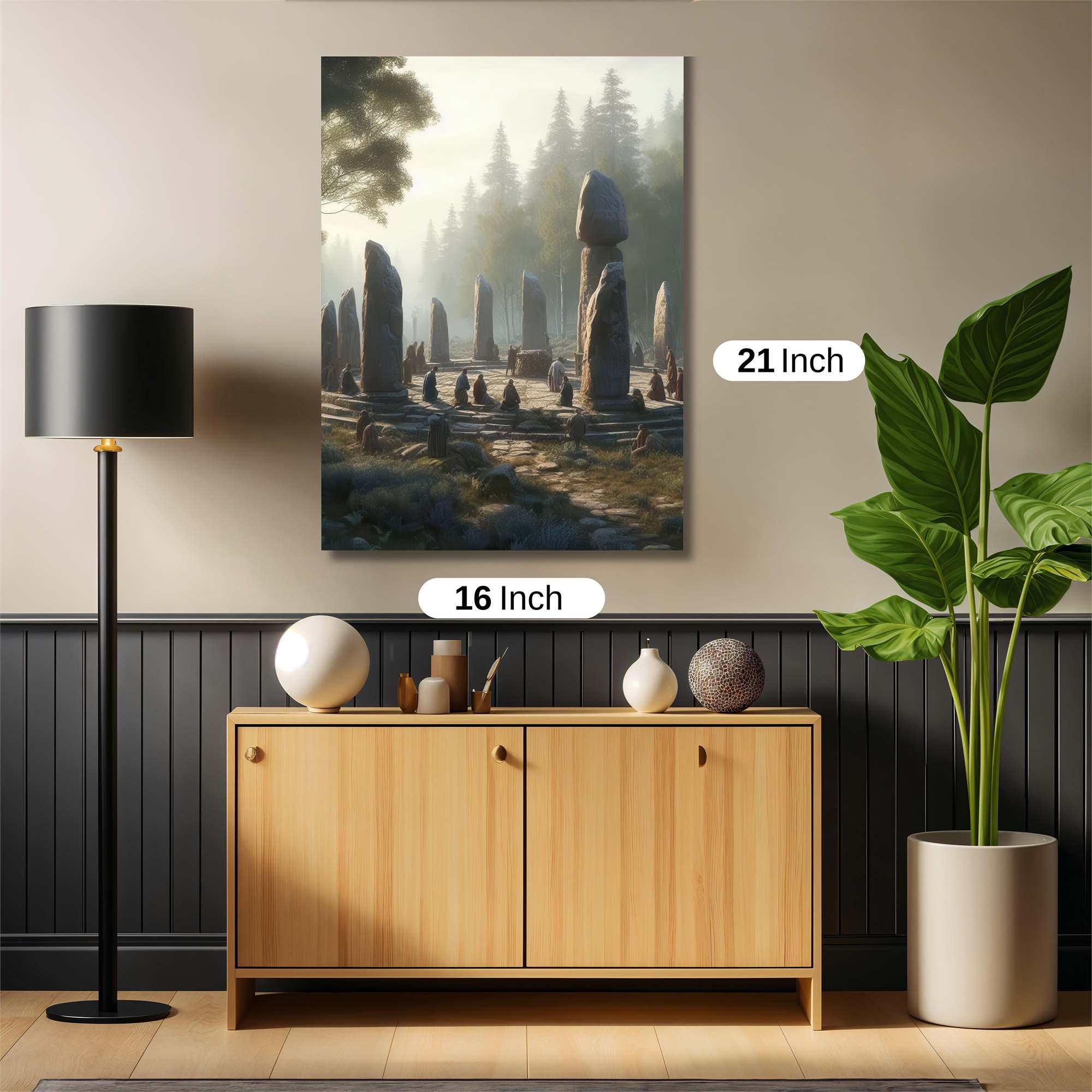 Stonehenge Serene Safe Wall Magnetic / M