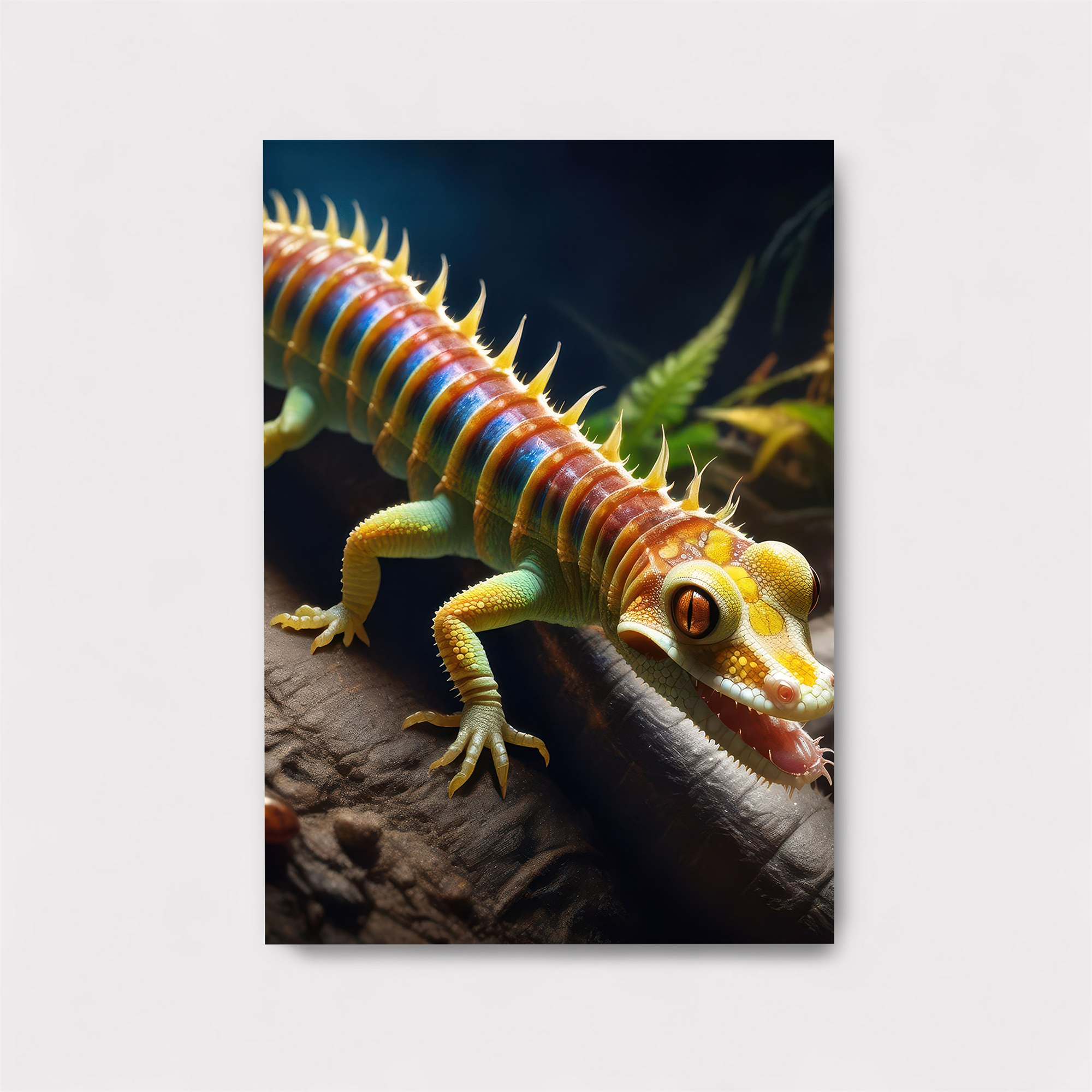 Lizard Vibrant Safe Wall Magnetic / M