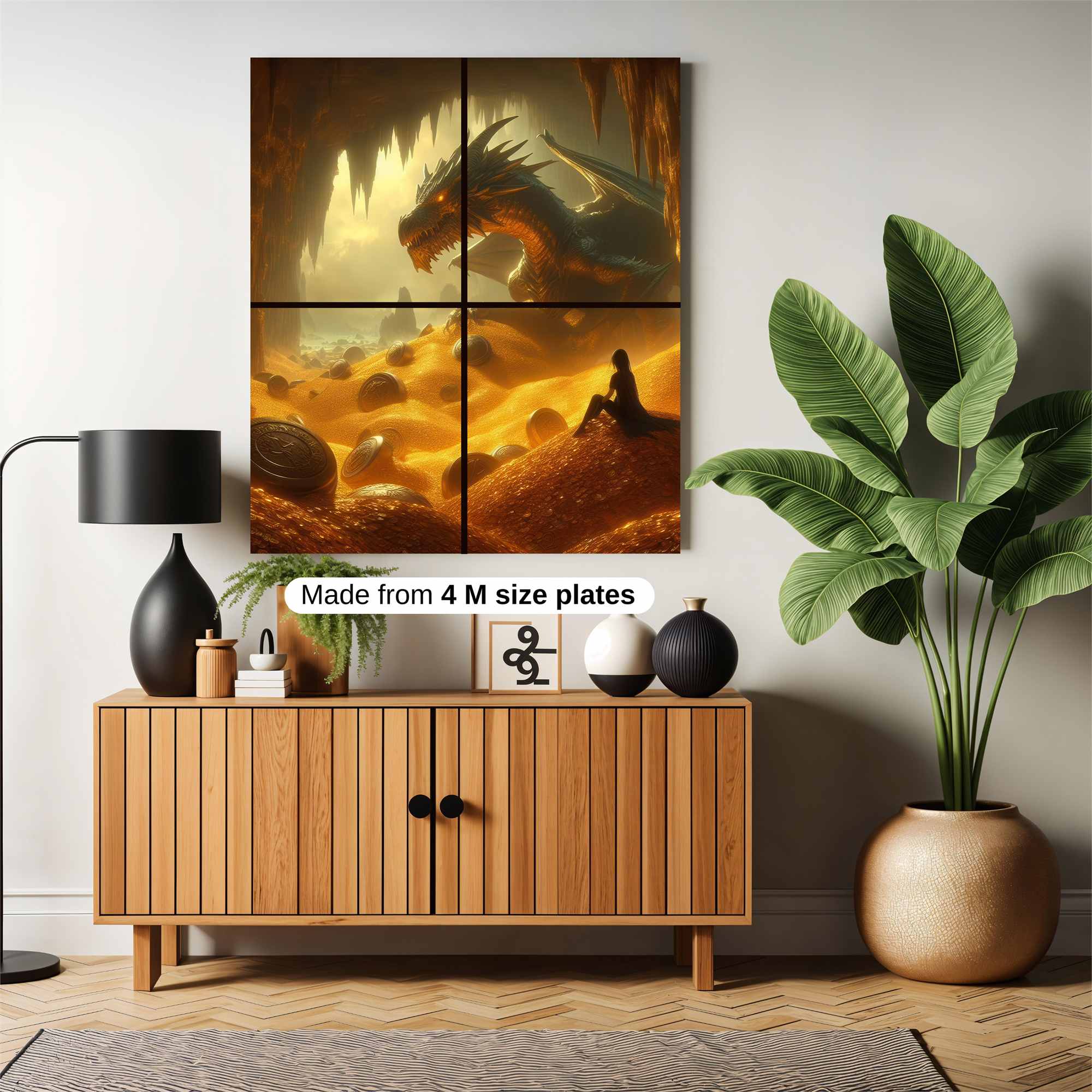 Dragon Hoard Safe Wall Magnetic / M