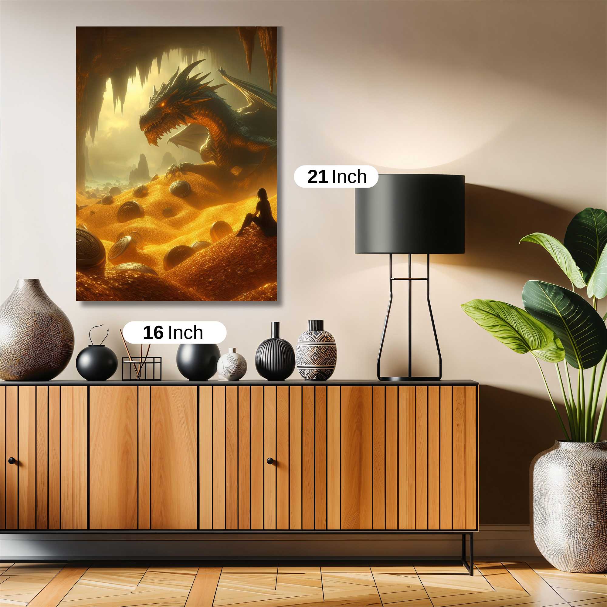 Dragon Hoard Safe Wall Magnetic / M