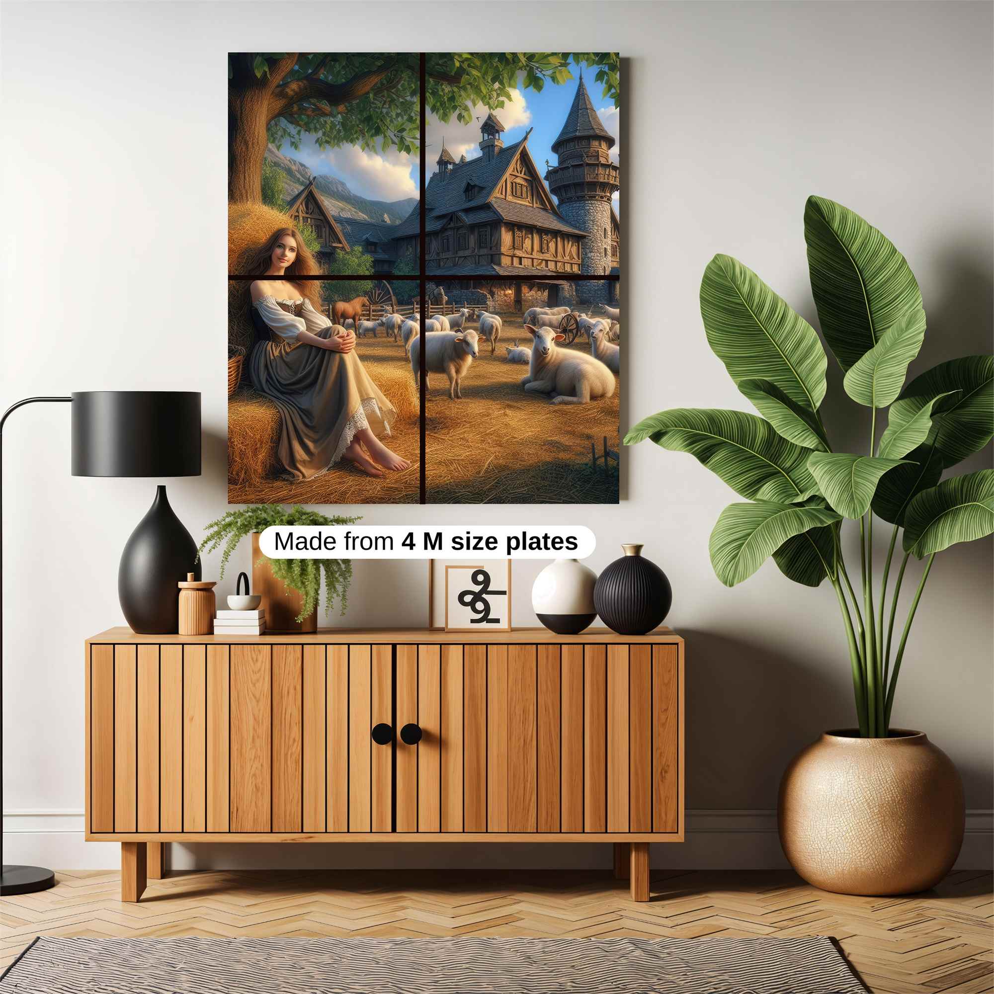 Shepherdess Serenity Safe Wall Magnetic / M