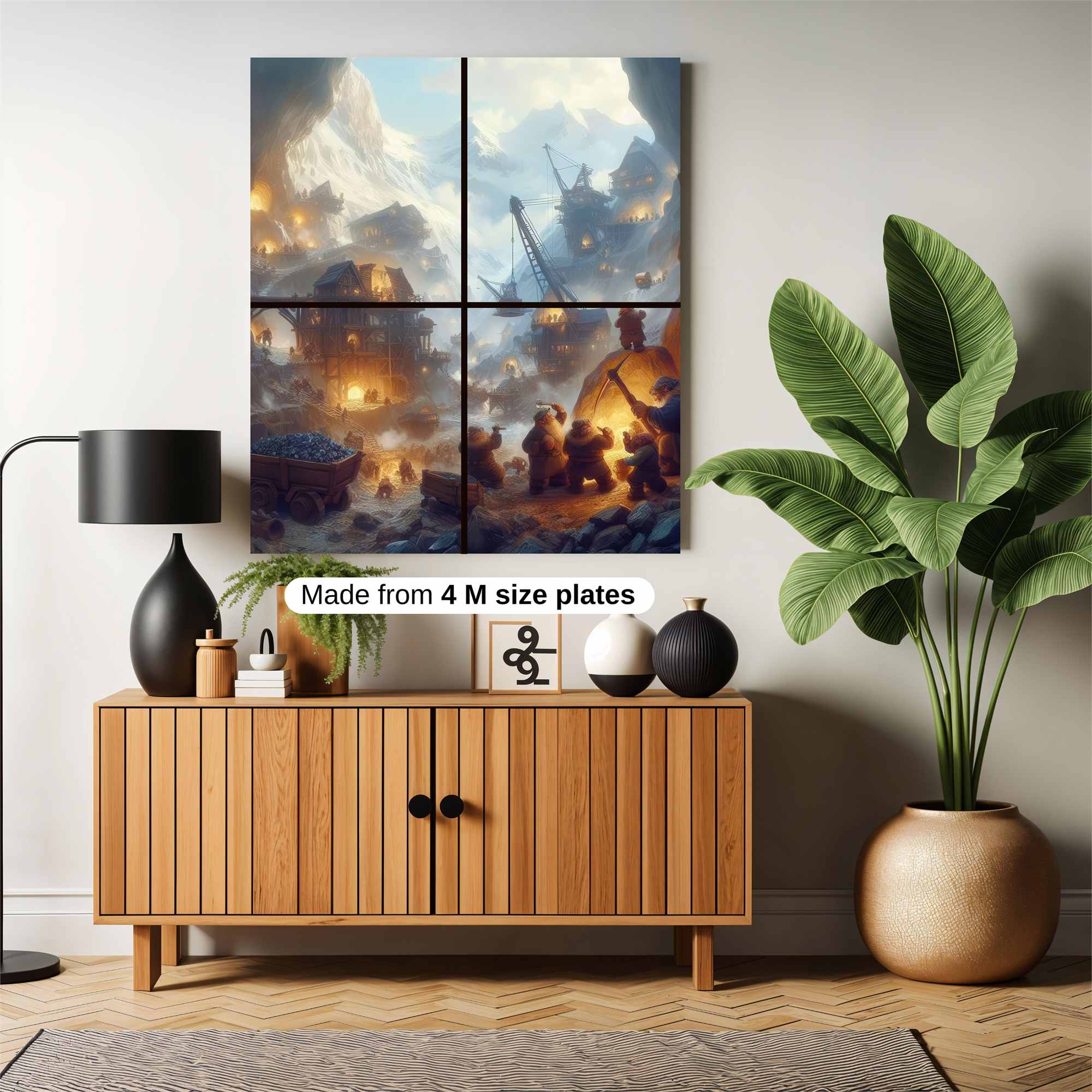 Dwarven Endeavor Safe Wall Magnetic / M