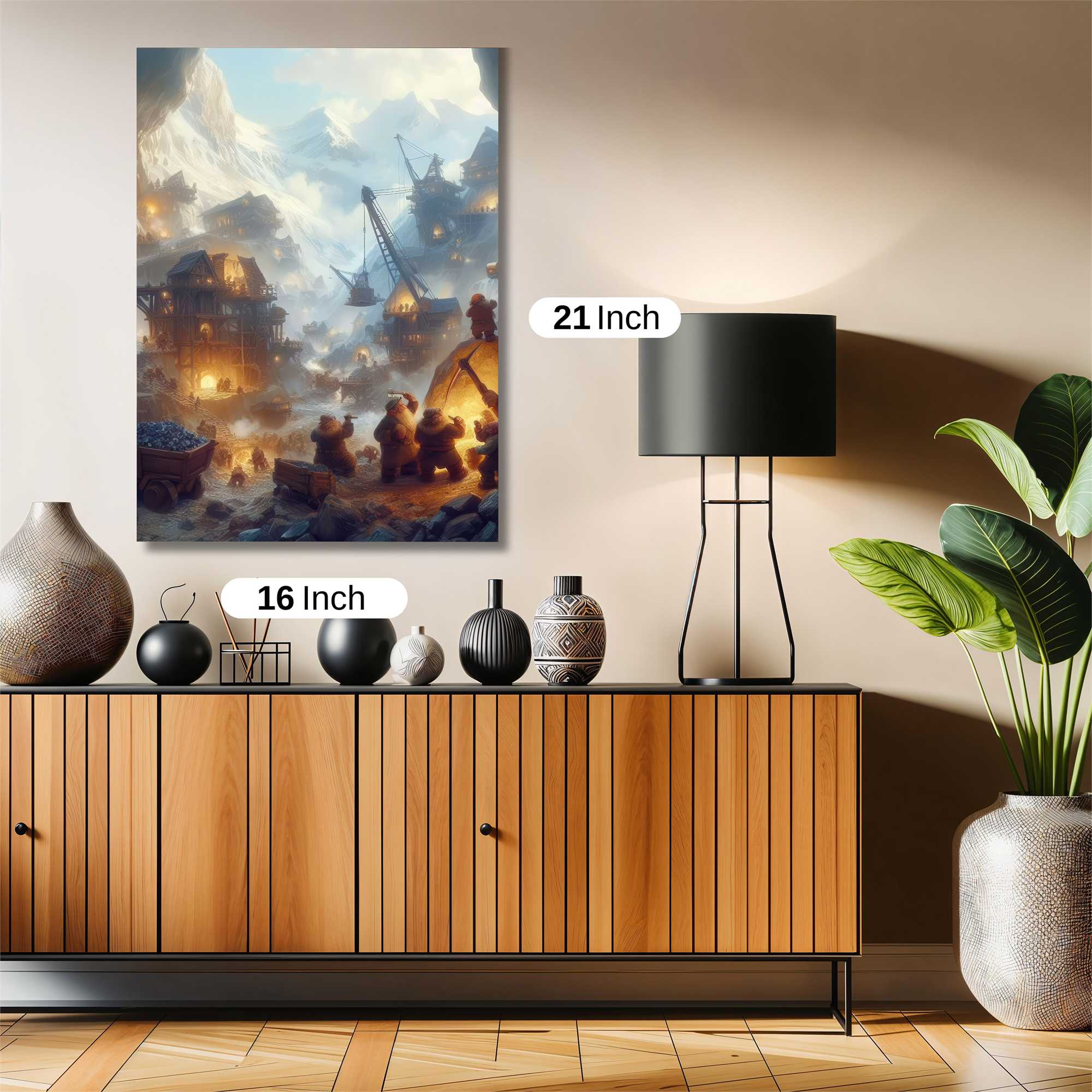 Dwarven Endeavor Safe Wall Magnetic / M