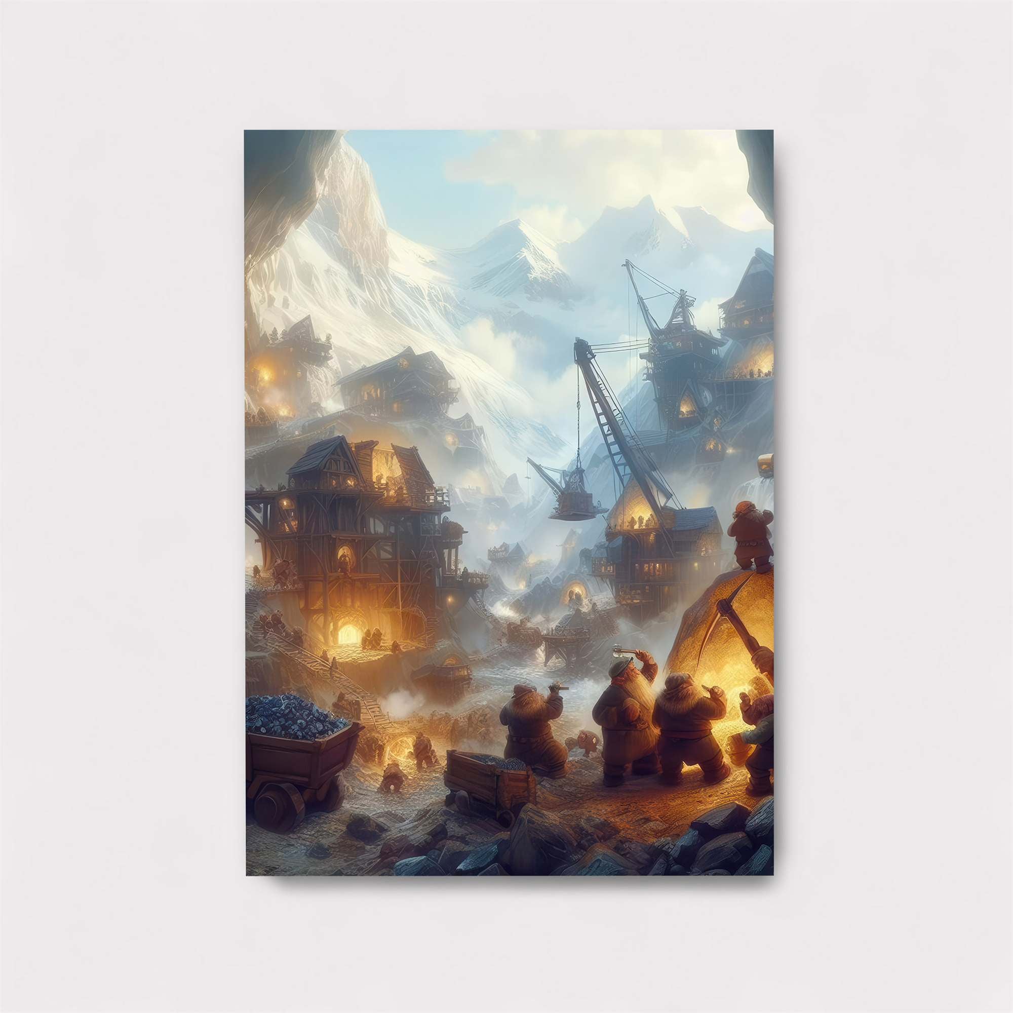 Dwarven Endeavor Safe Wall Magnetic / M