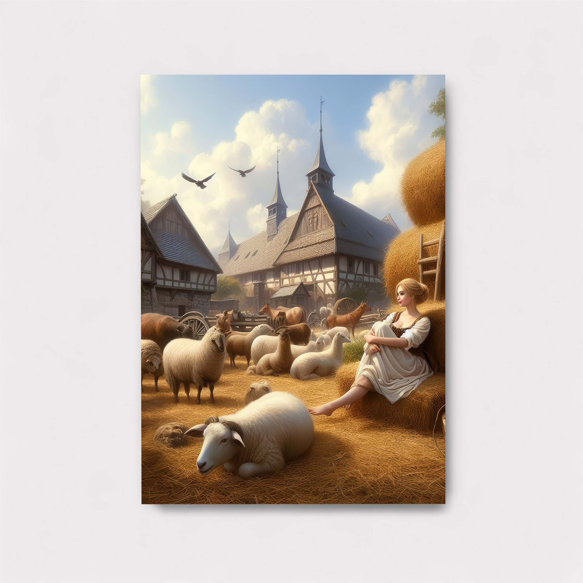 Pastoral Serenity Safe Wall Magnetic / M