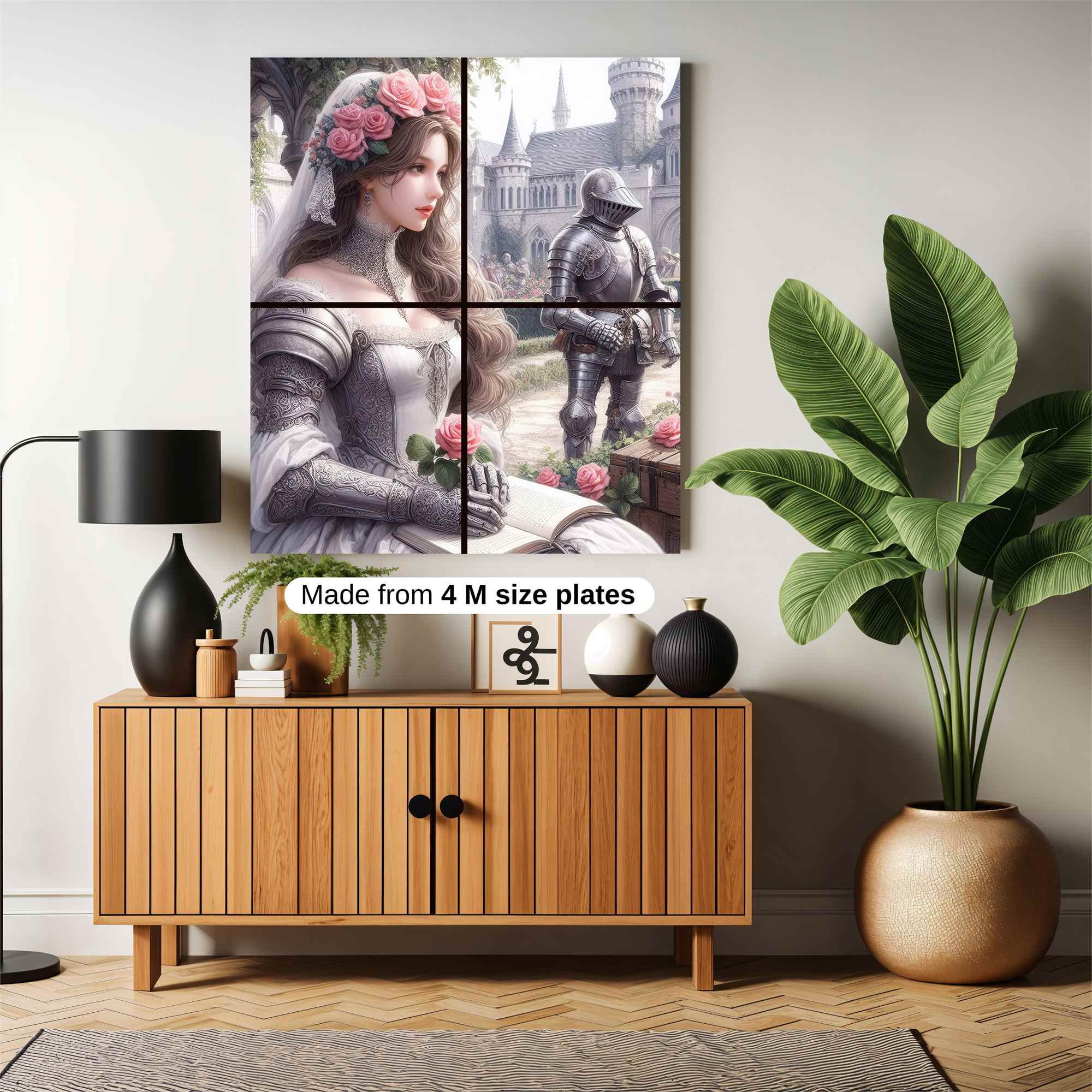 Rose Warrior Safe Wall Magnetic / M