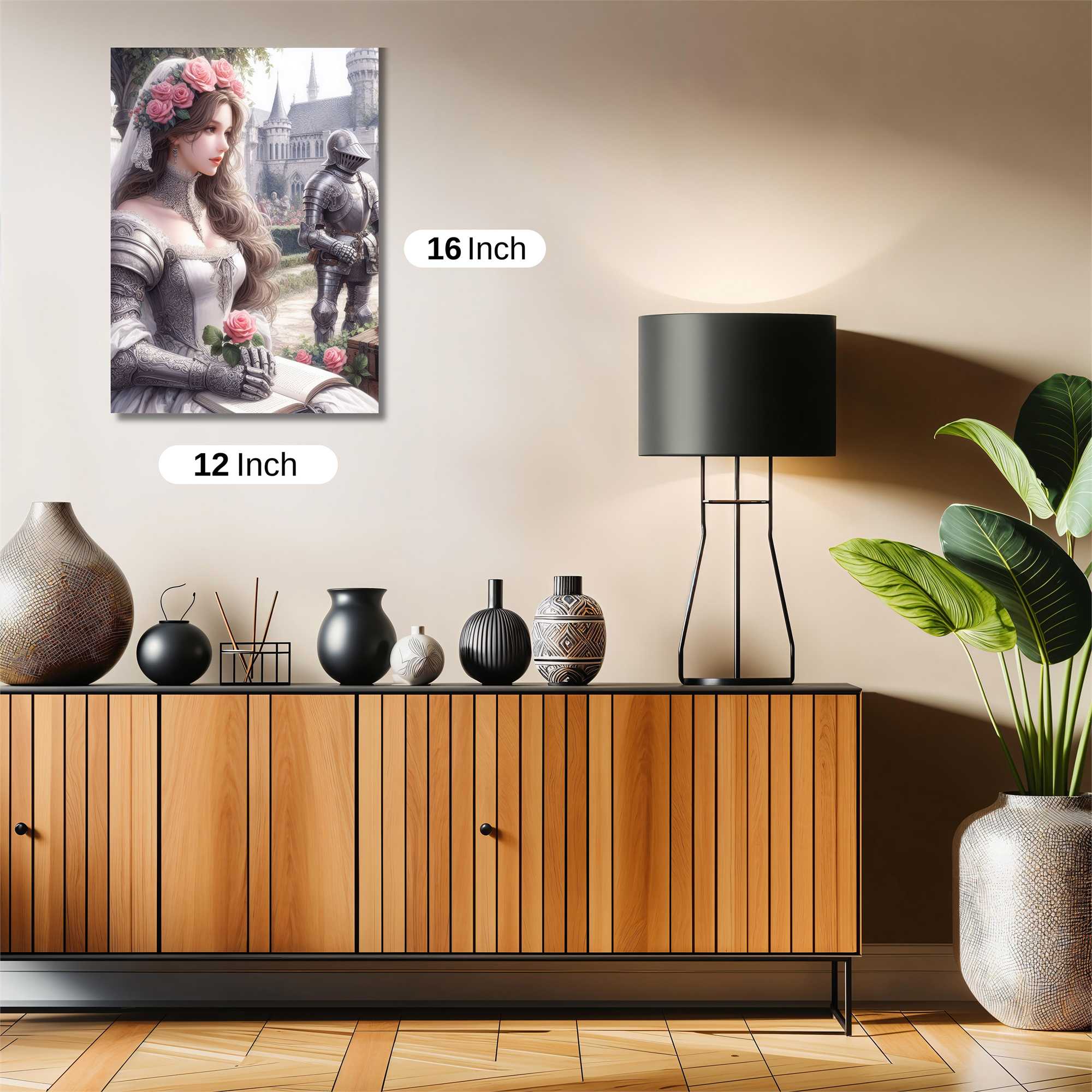 Rose Warrior Safe Wall Magnetic / M