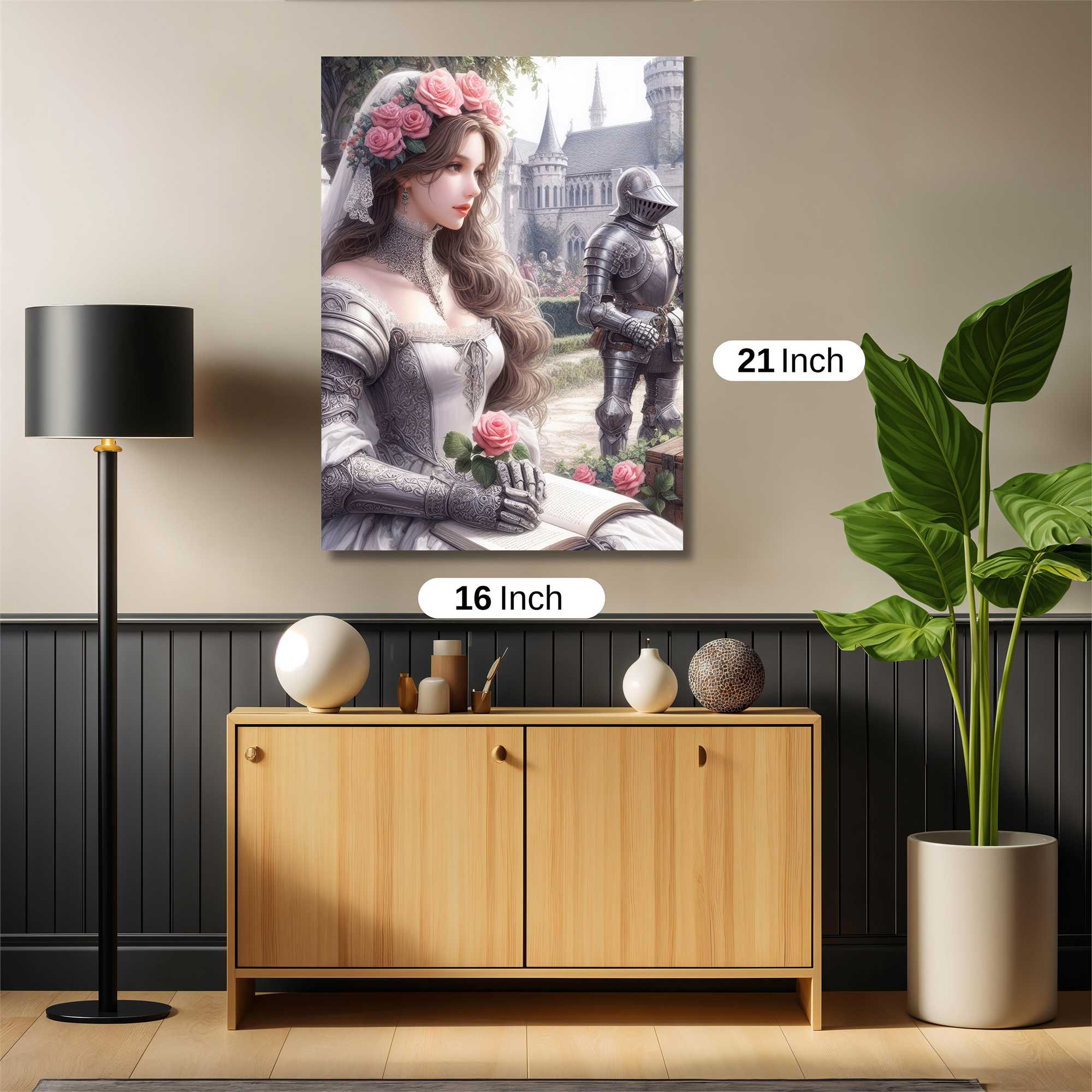 Rose Warrior Safe Wall Magnetic / M