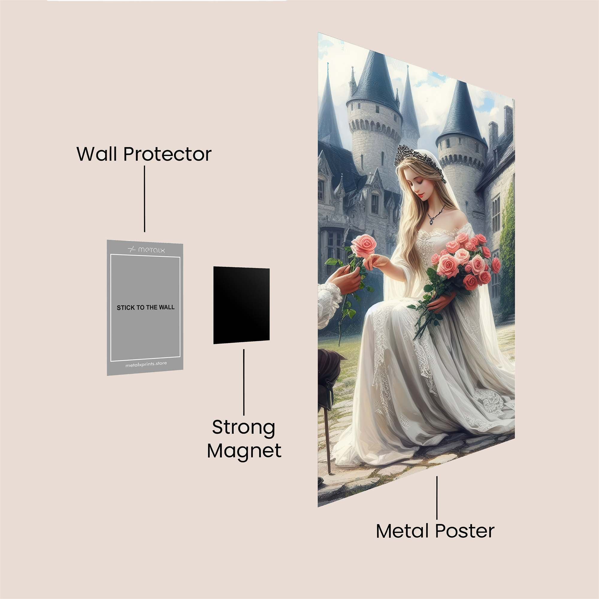 Royal Romance Safe Wall Magnetic / M