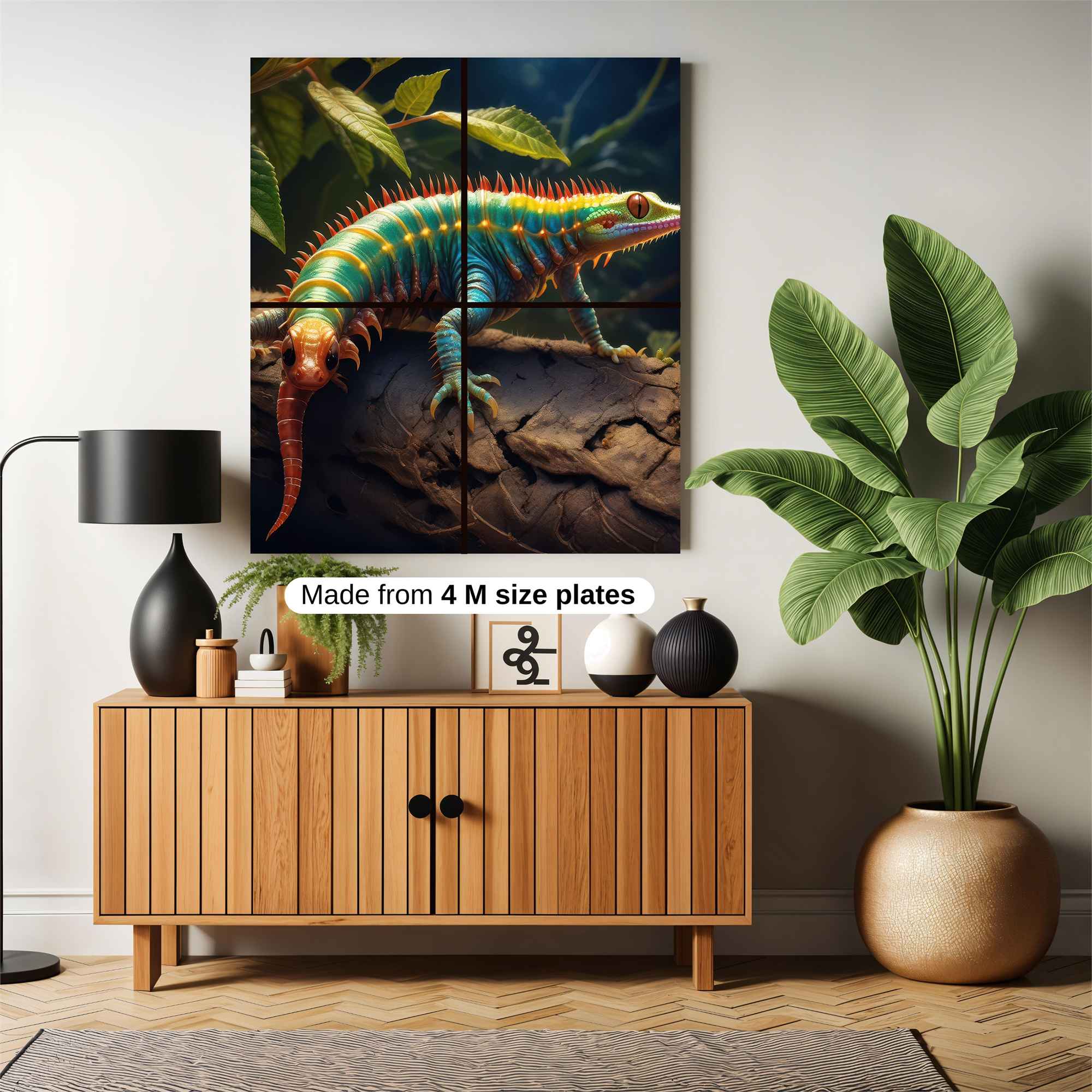 Neon Serenity Safe Wall Magnetic / M