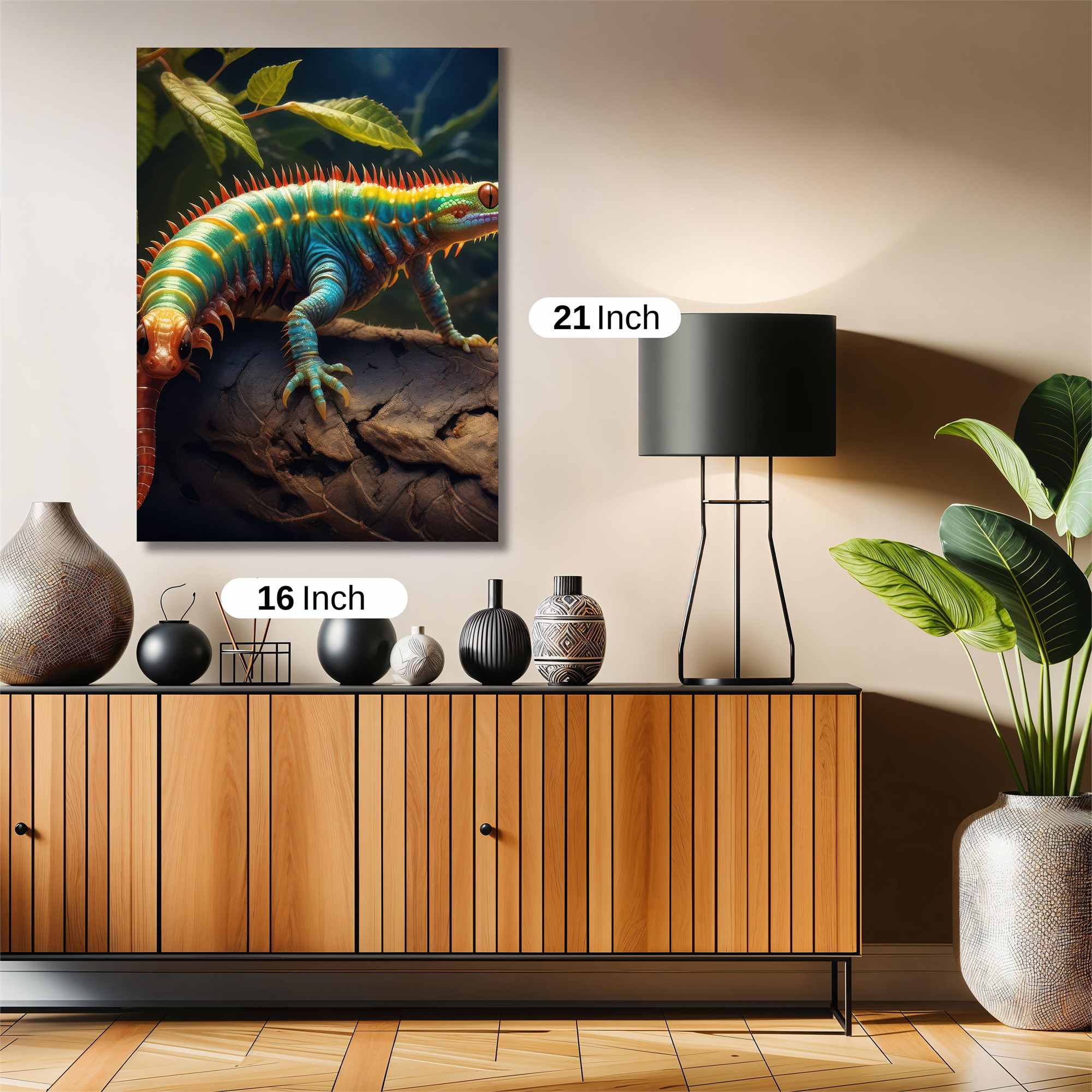 Neon Serenity Safe Wall Magnetic / M