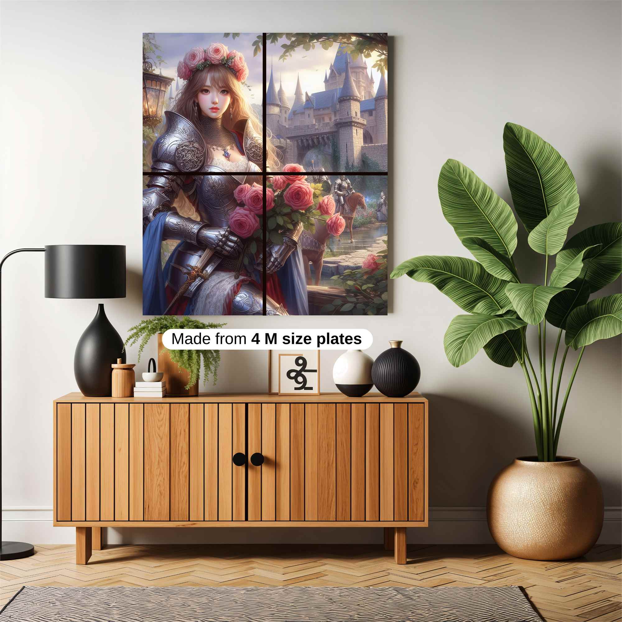 Rose Warrior Safe Wall Magnetic / M