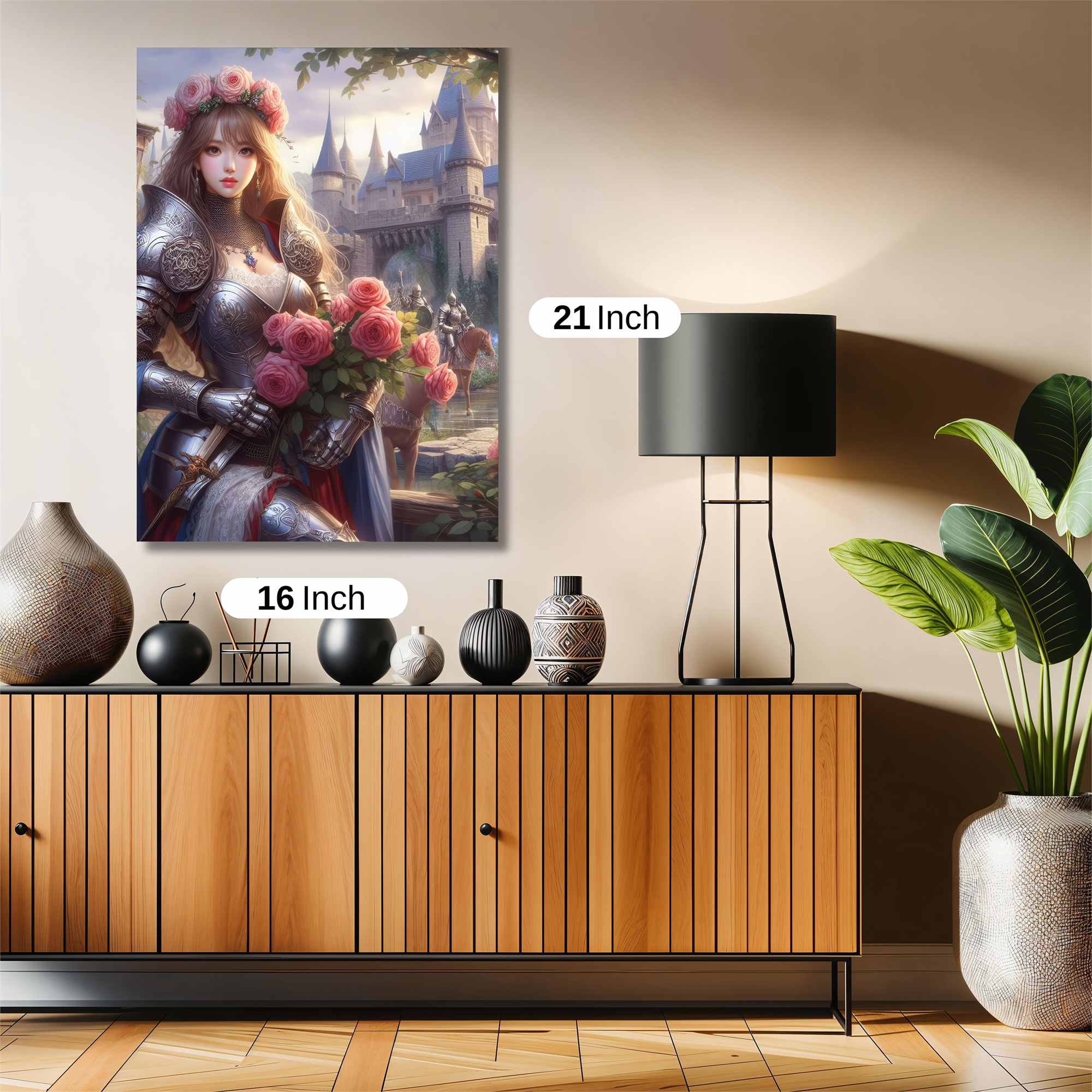 Rose Warrior Safe Wall Magnetic / M