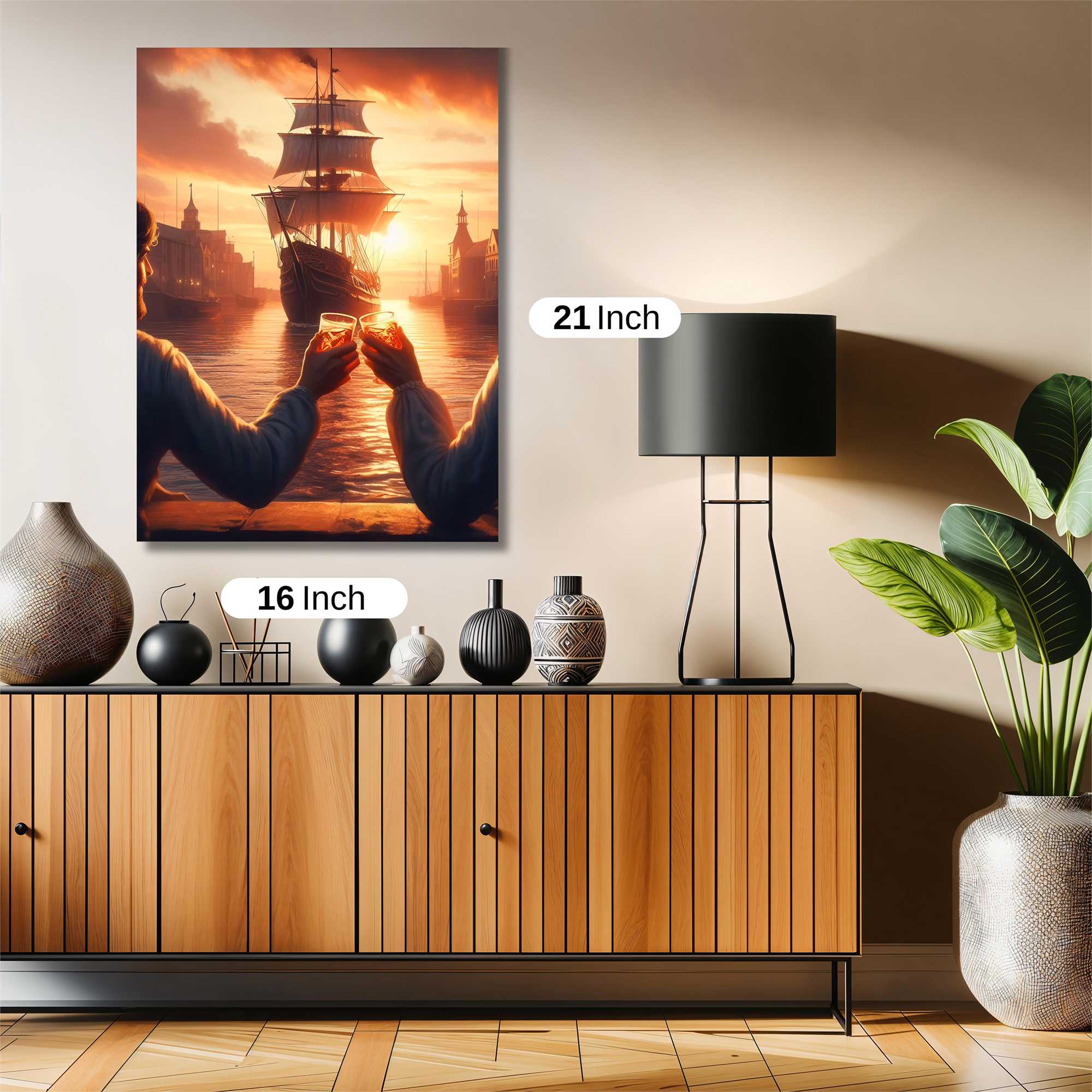 Pirate Serenity Safe Wall Magnetic / M