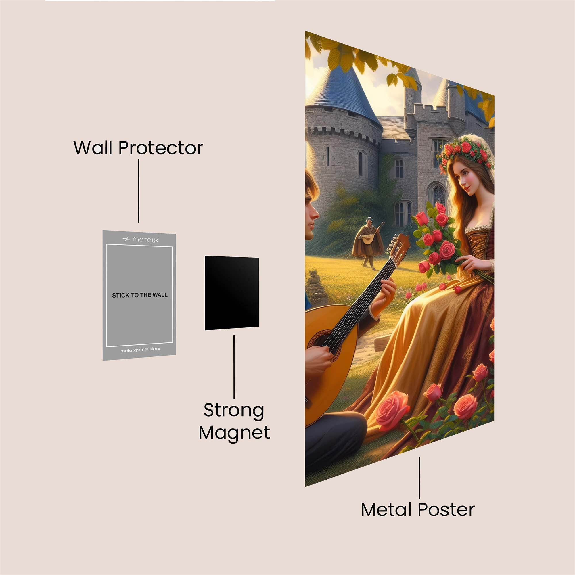 Isolde Enchanting Safe Wall Magnetic / M