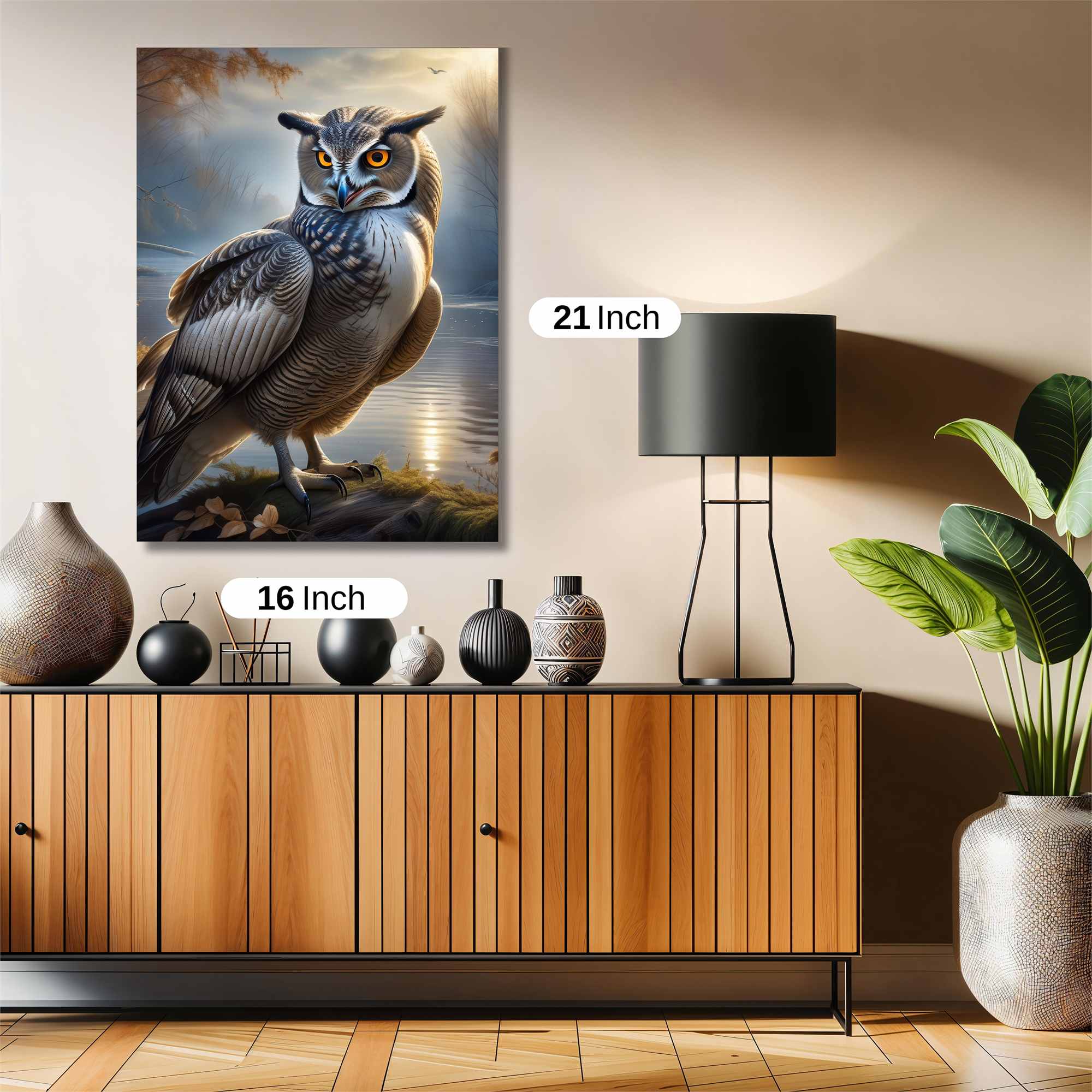 Owl Serenity Safe Wall Magnetic / M