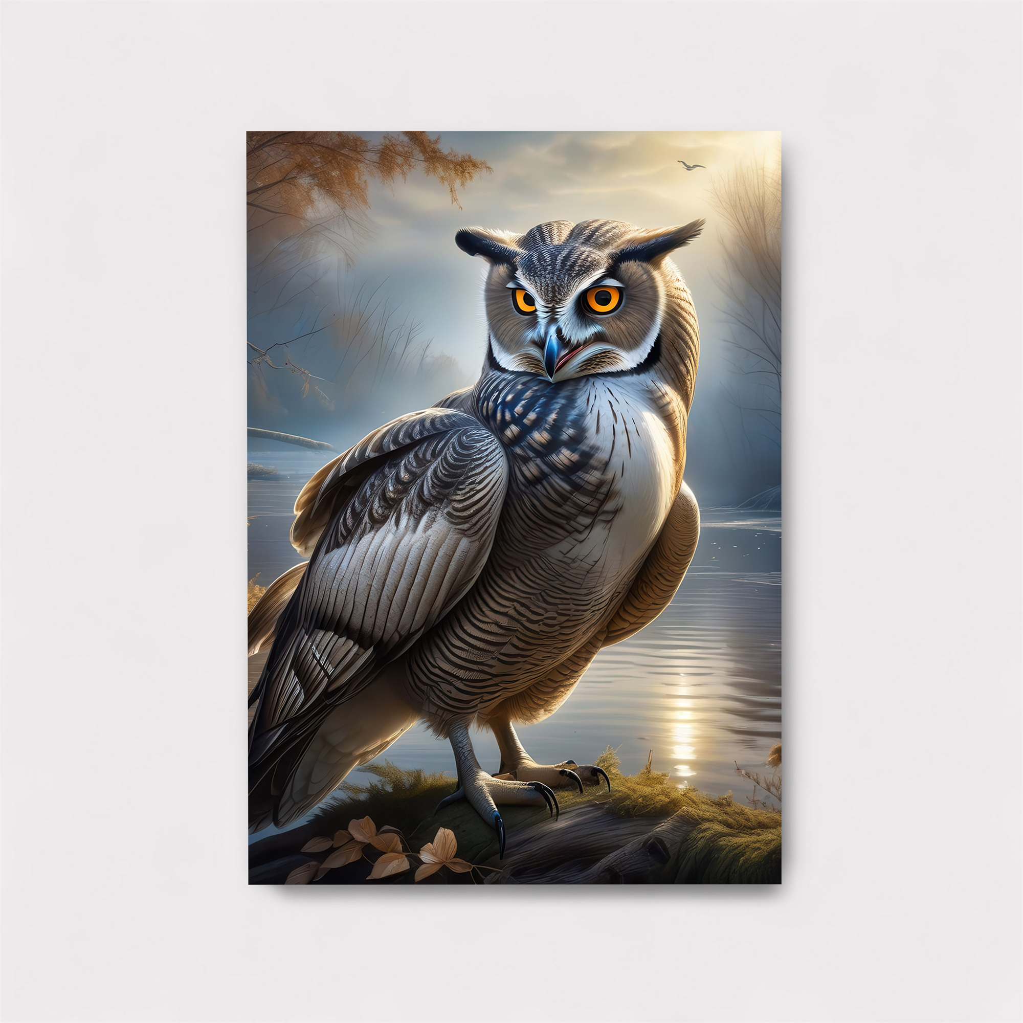 Owl Serenity Safe Wall Magnetic / M