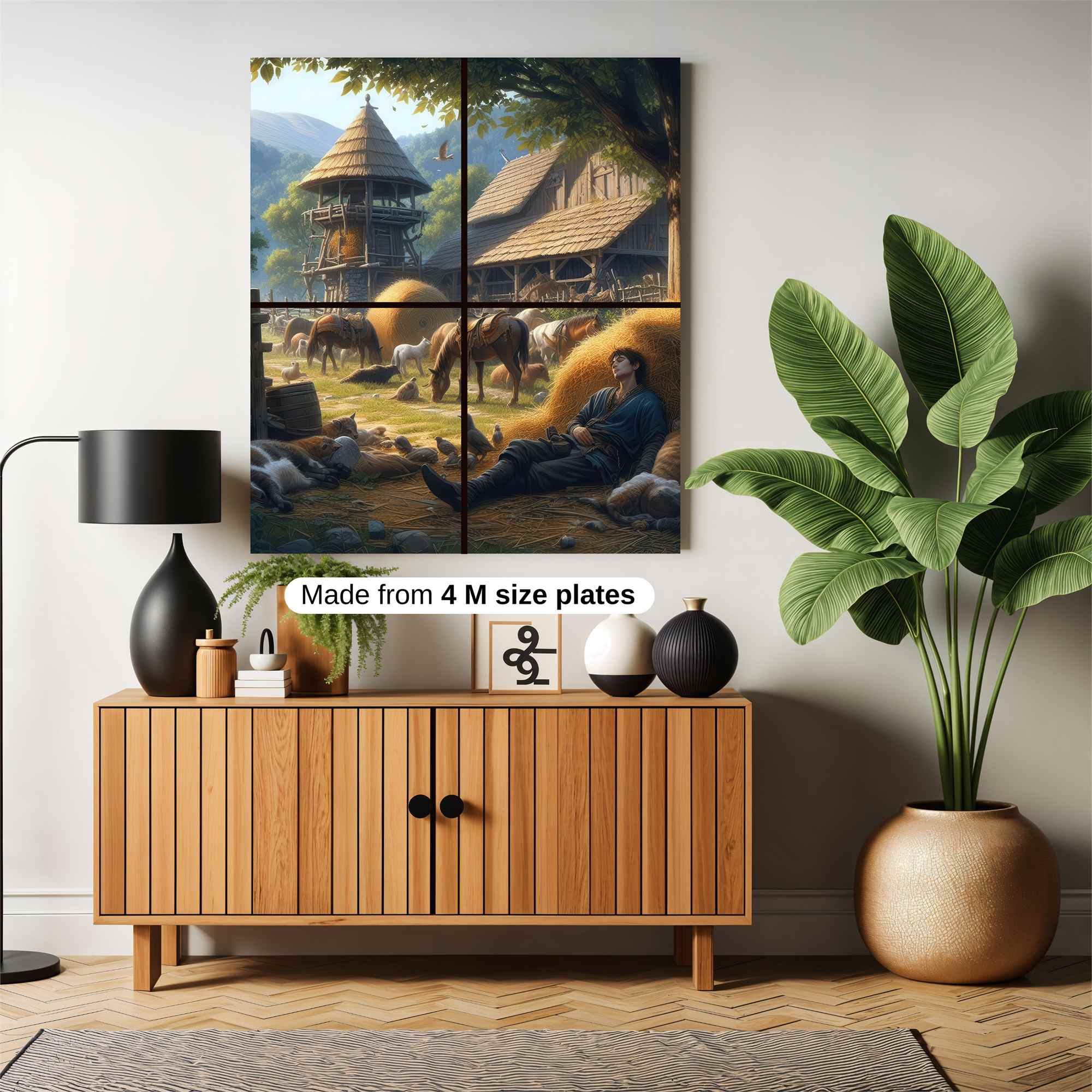 Farmstead Serenity Safe Wall Magnetic / M