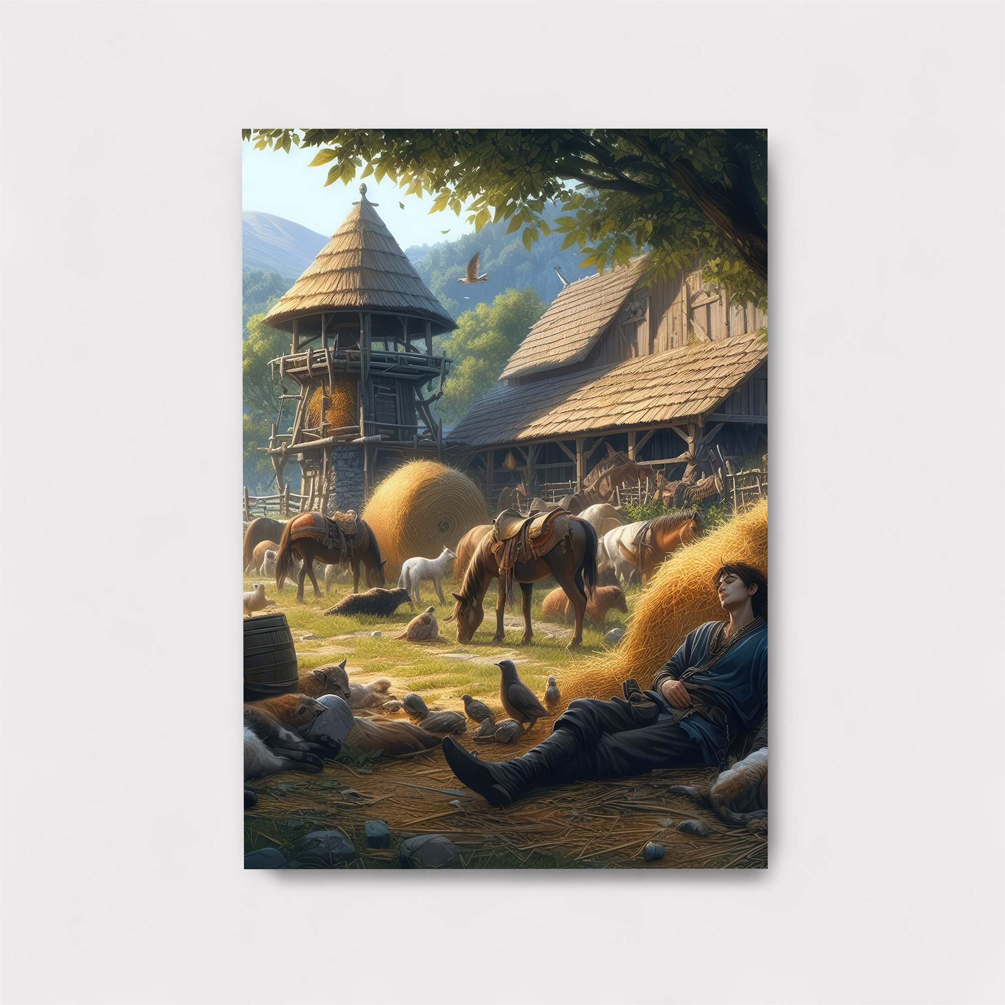 Farmstead Serenity Safe Wall Magnetic / M