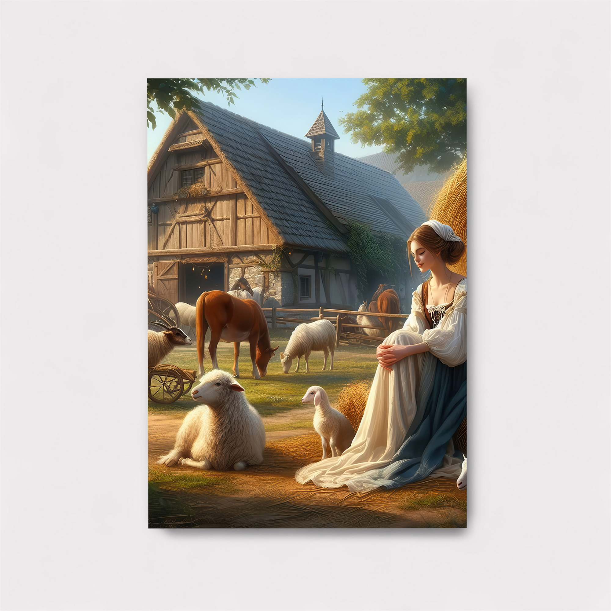 Countryside Serenity Safe Wall Magnetic / M