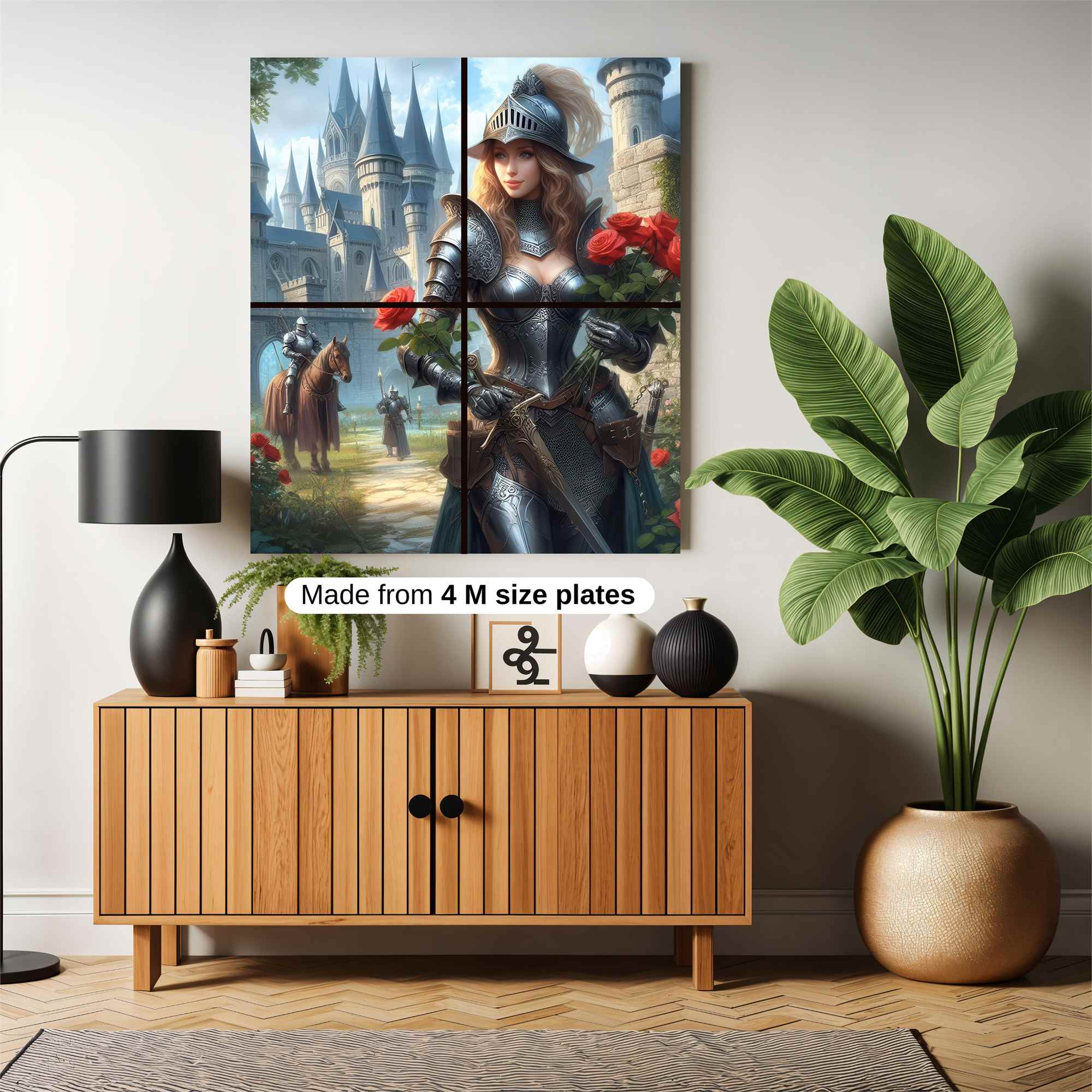 Knightly Romance Safe Wall Magnetic / M