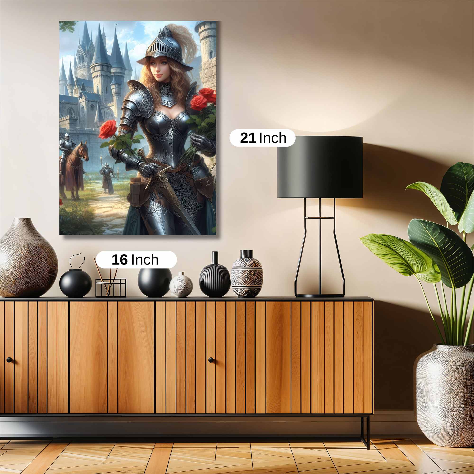 Knightly Romance Safe Wall Magnetic / M