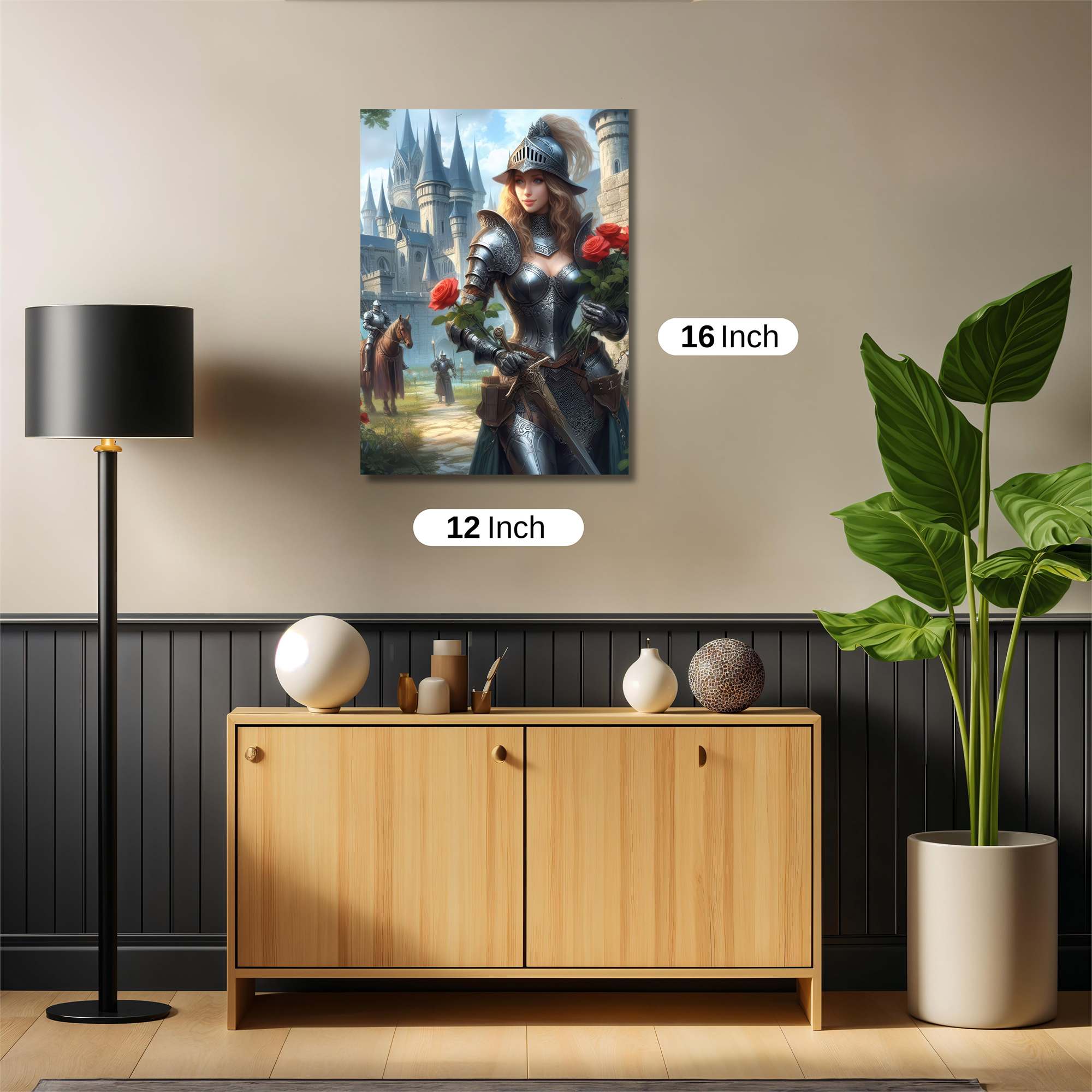 Knightly Romance Safe Wall Magnetic / M