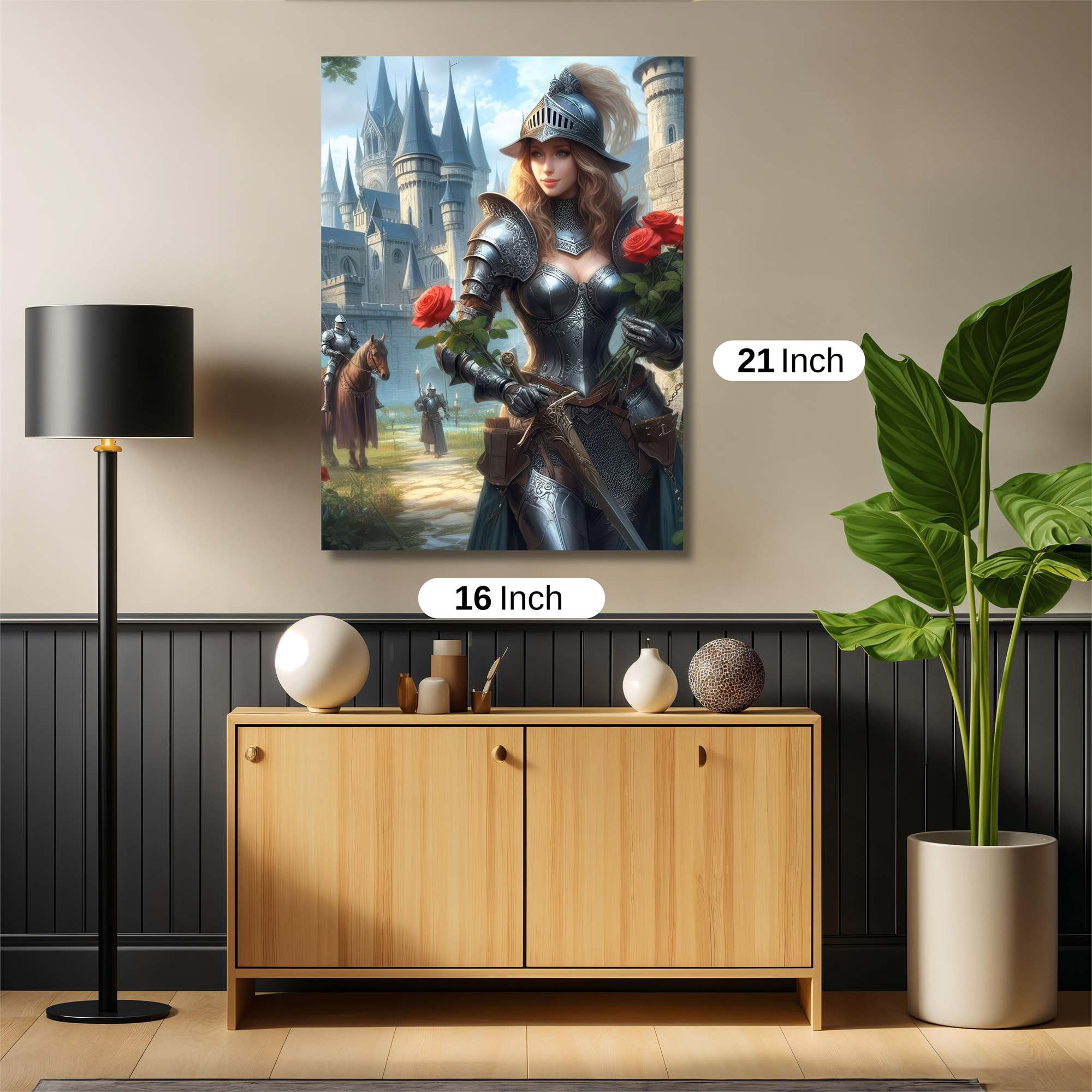 Knightly Romance Safe Wall Magnetic / M