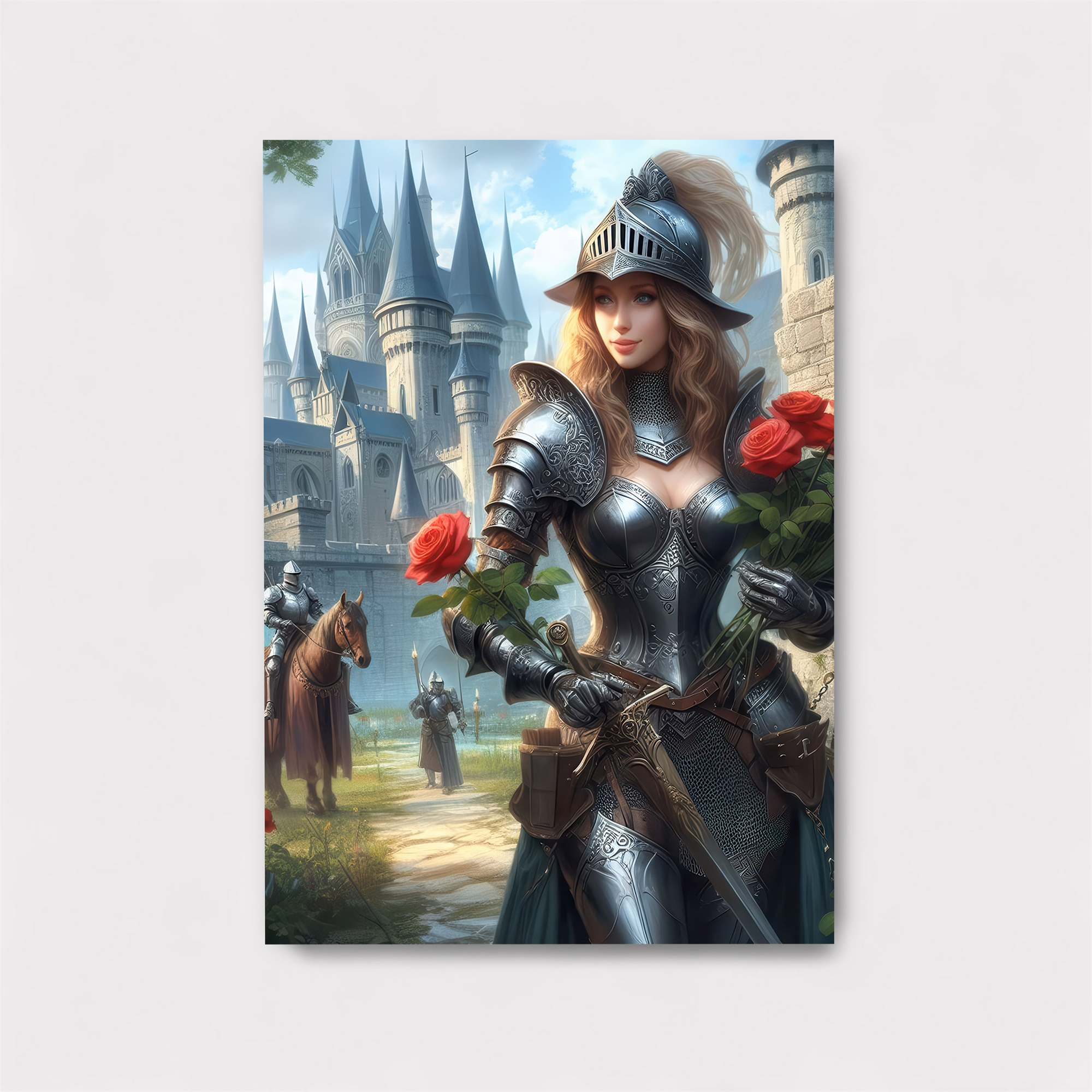 Knightly Romance Safe Wall Magnetic / M