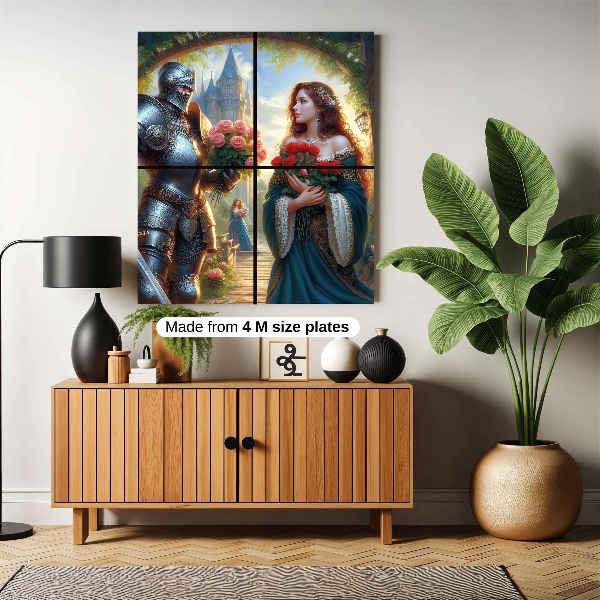 Knightly Romance Safe Wall Magnetic / M