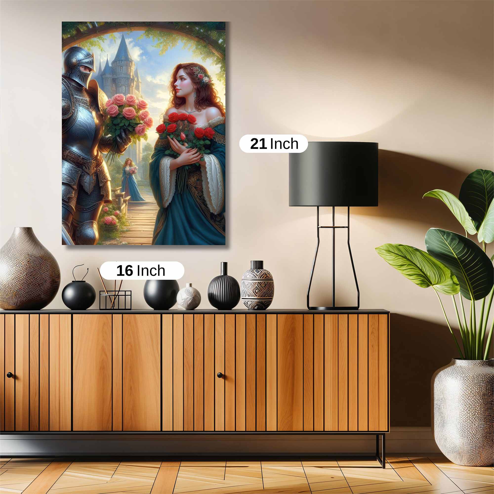 Knightly Romance Safe Wall Magnetic / M