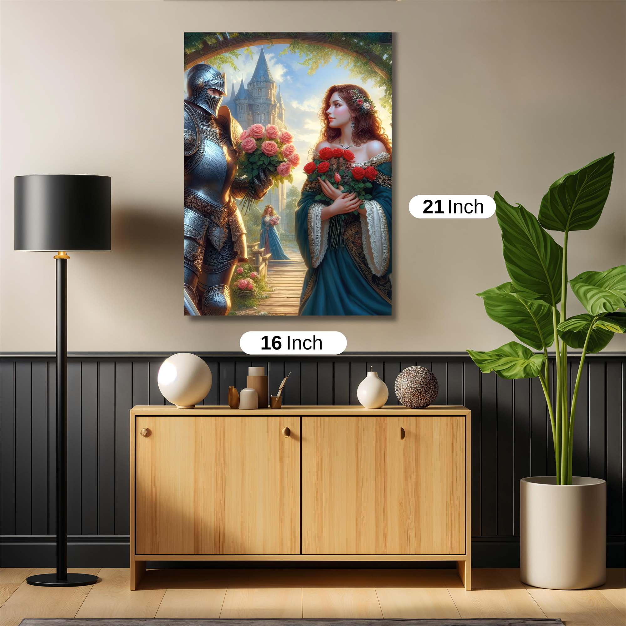 Knightly Romance Safe Wall Magnetic / M