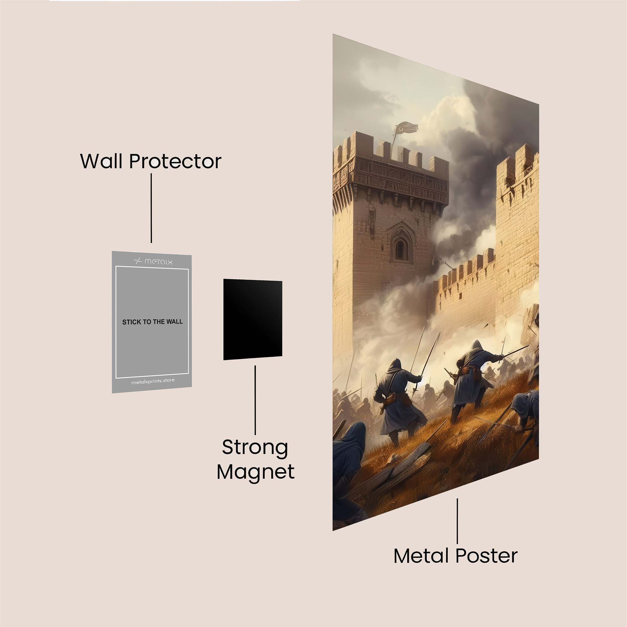 Siege Unleashed Safe Wall Magnetic / M