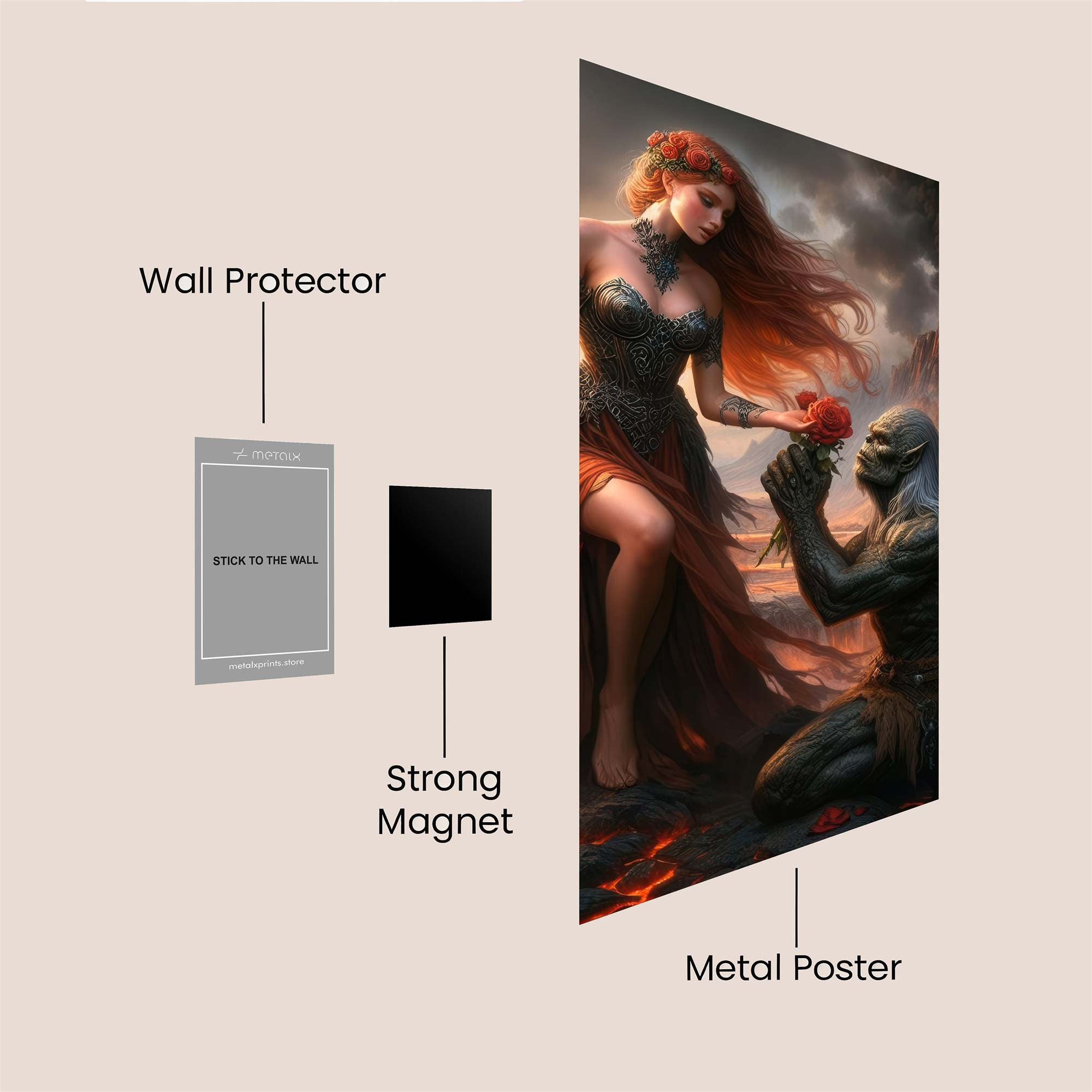 Love Ignited Safe Wall Magnetic / M