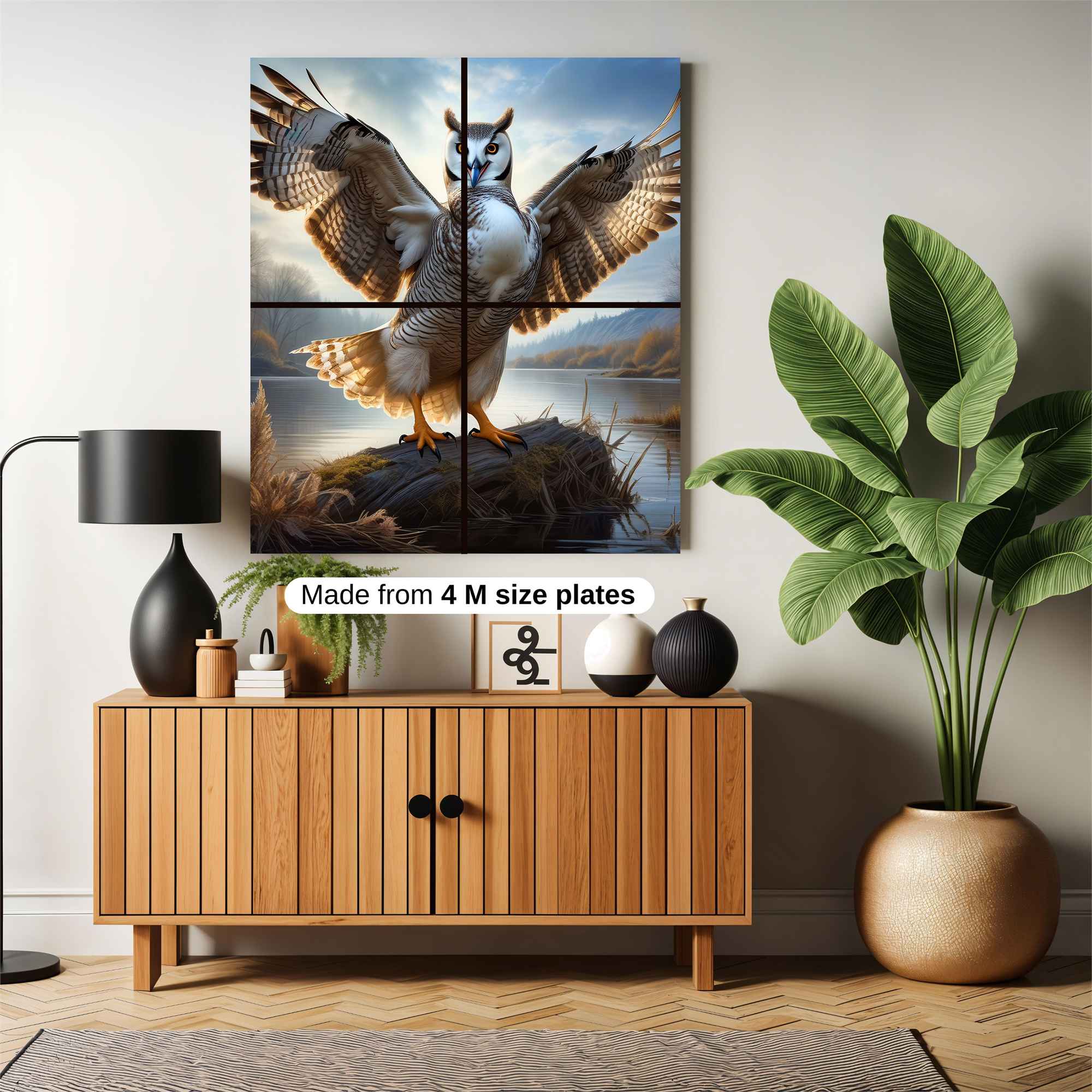 Owl Radiance Safe Wall Magnetic / M