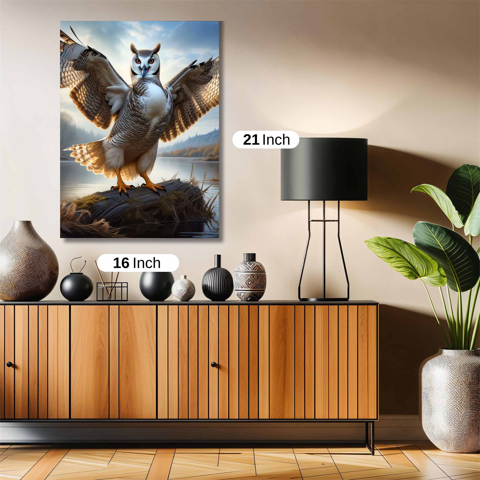 Owl Radiance Safe Wall Magnetic / M