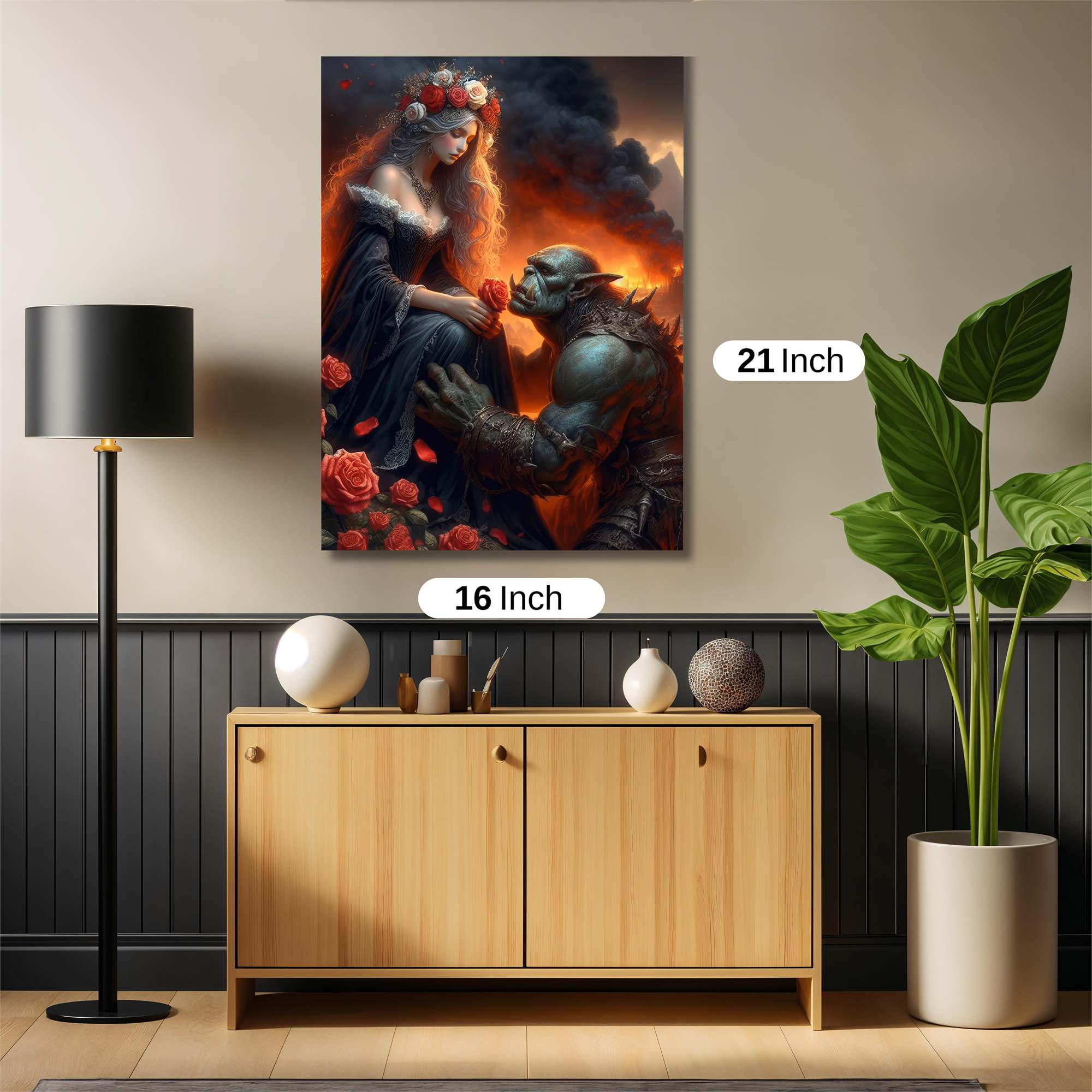 Orc Romance Safe Wall Magnetic / M