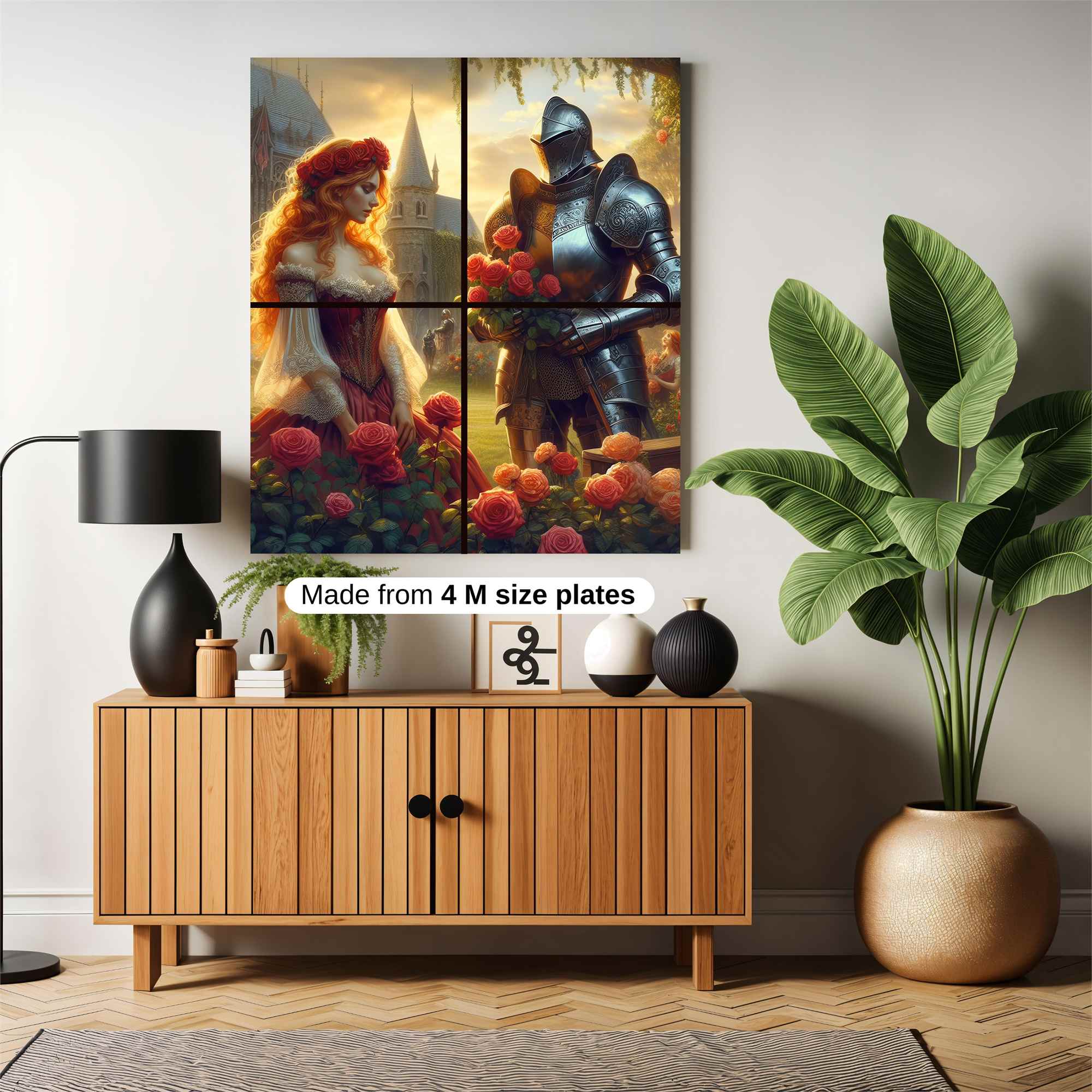 Knightly Romance Safe Wall Magnetic / M